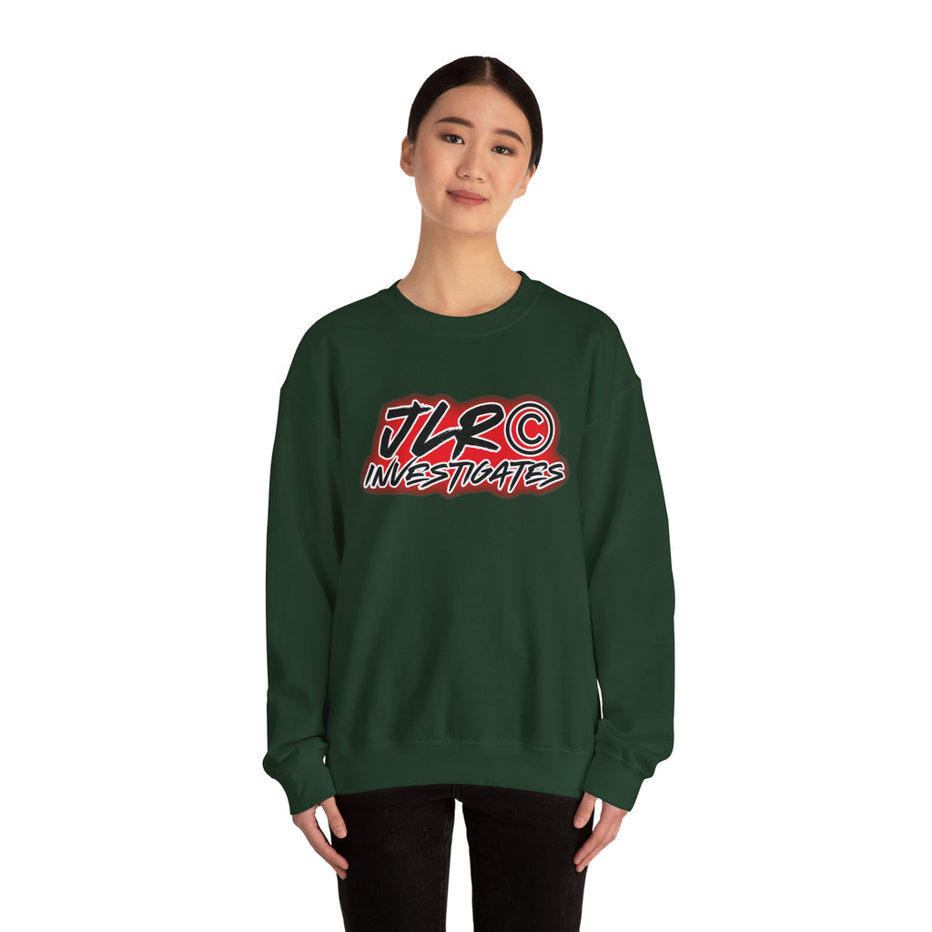 Crewneck Sweatshirt — JLR© Investigates Logo Pullover