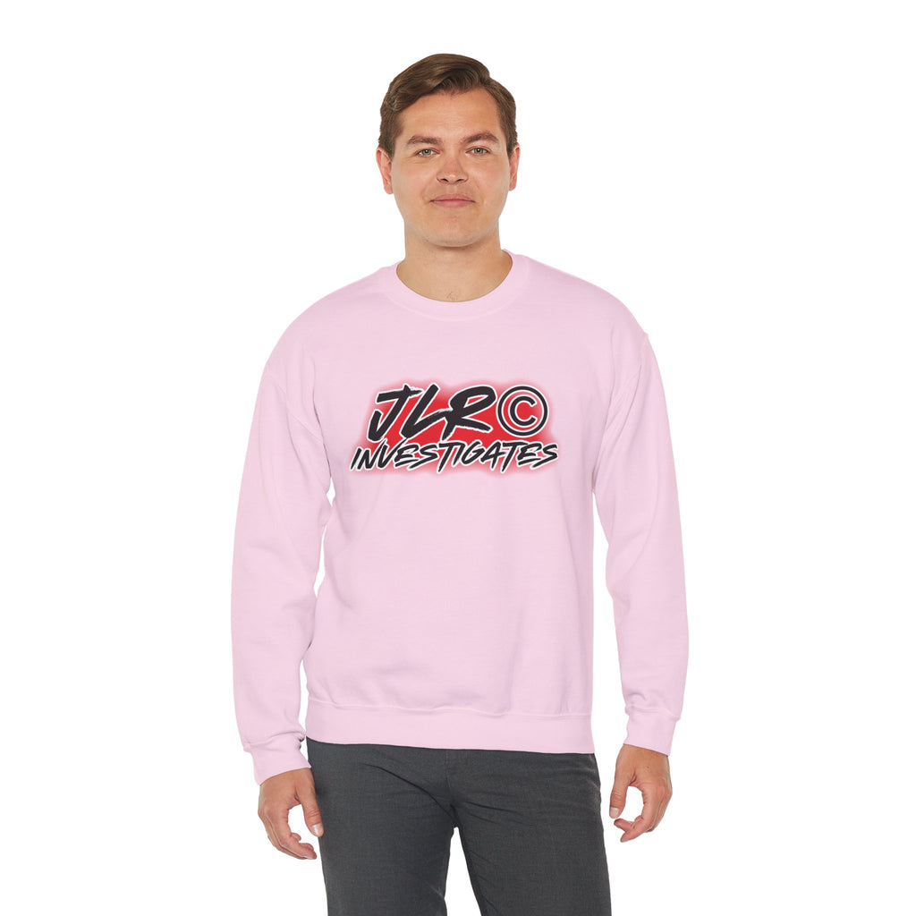 Crewneck Sweatshirt — JLR© Investigates Logo Pullover