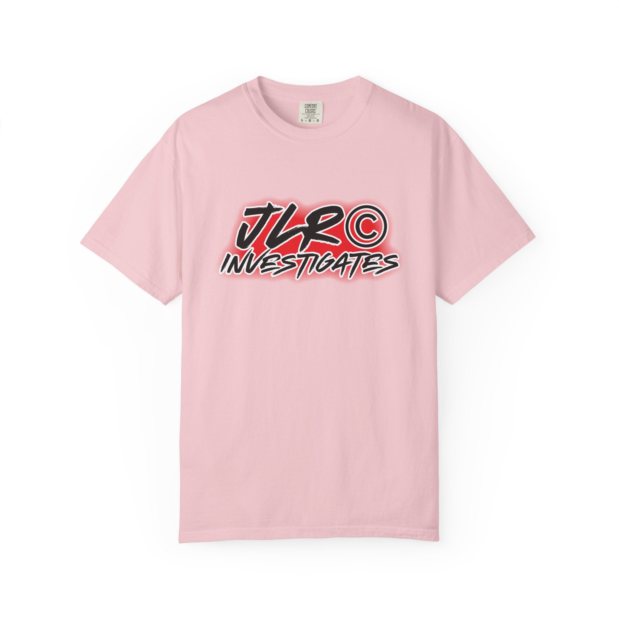 JLR© Investigates T-Shirt — Graphic Logo Tee