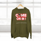 Come On In! JLR© Investigates Three-Panel Fleece Hoodie