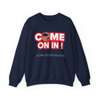 Come On In! JLR© Investigates Unisex Heavy Blend™ Crewneck Sweatshirt