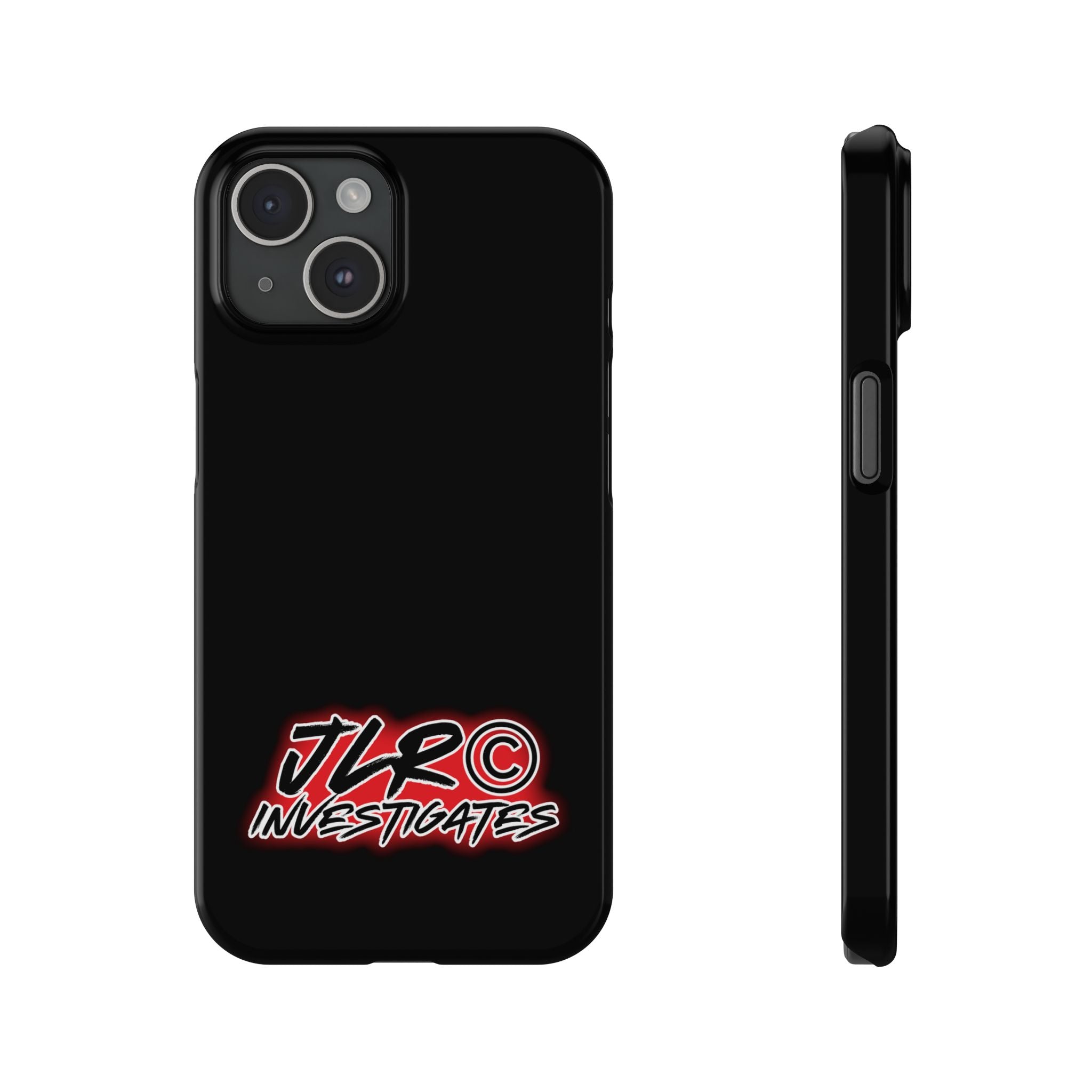 Slim Phone Case — JLR© Investigates Logo Protective Cover