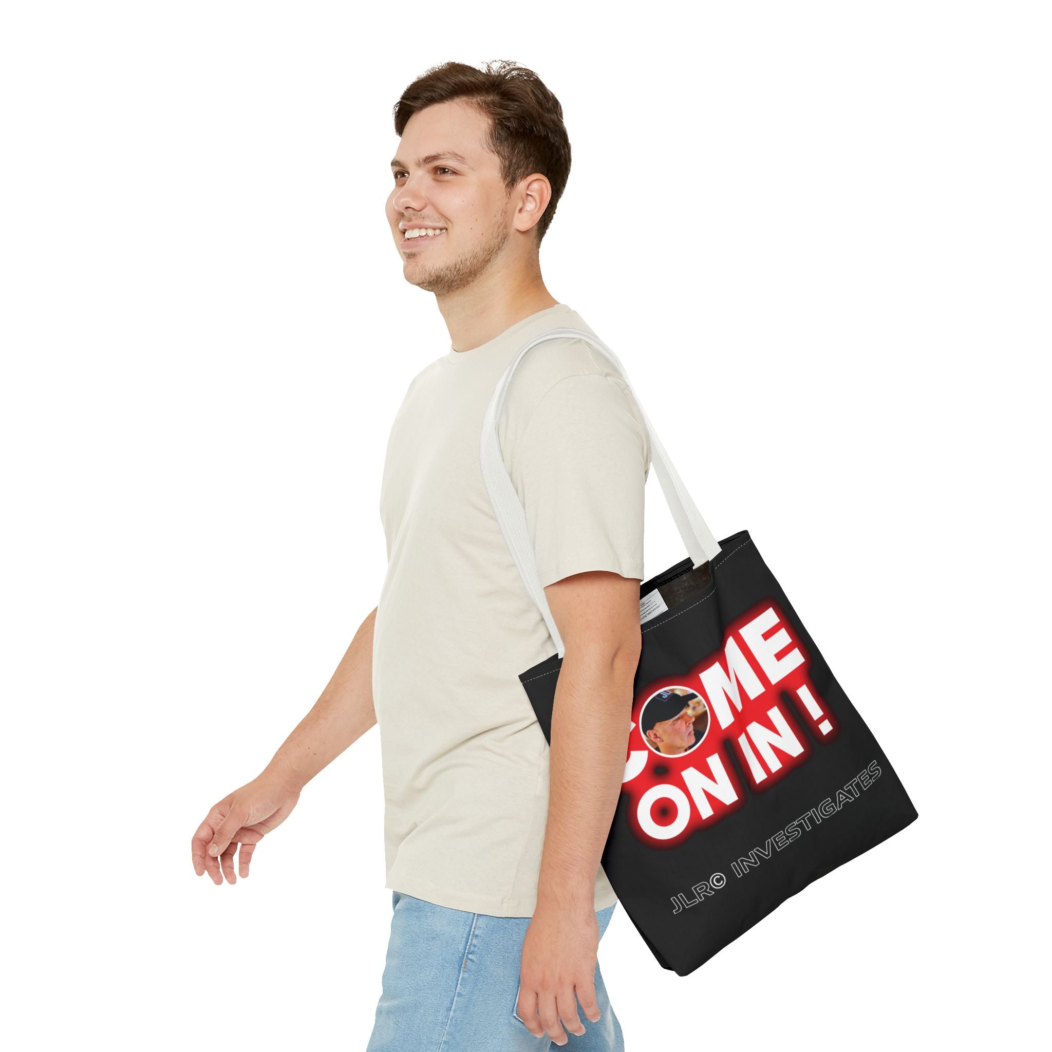 Come On In! Tote Bag — JLR© Investigates