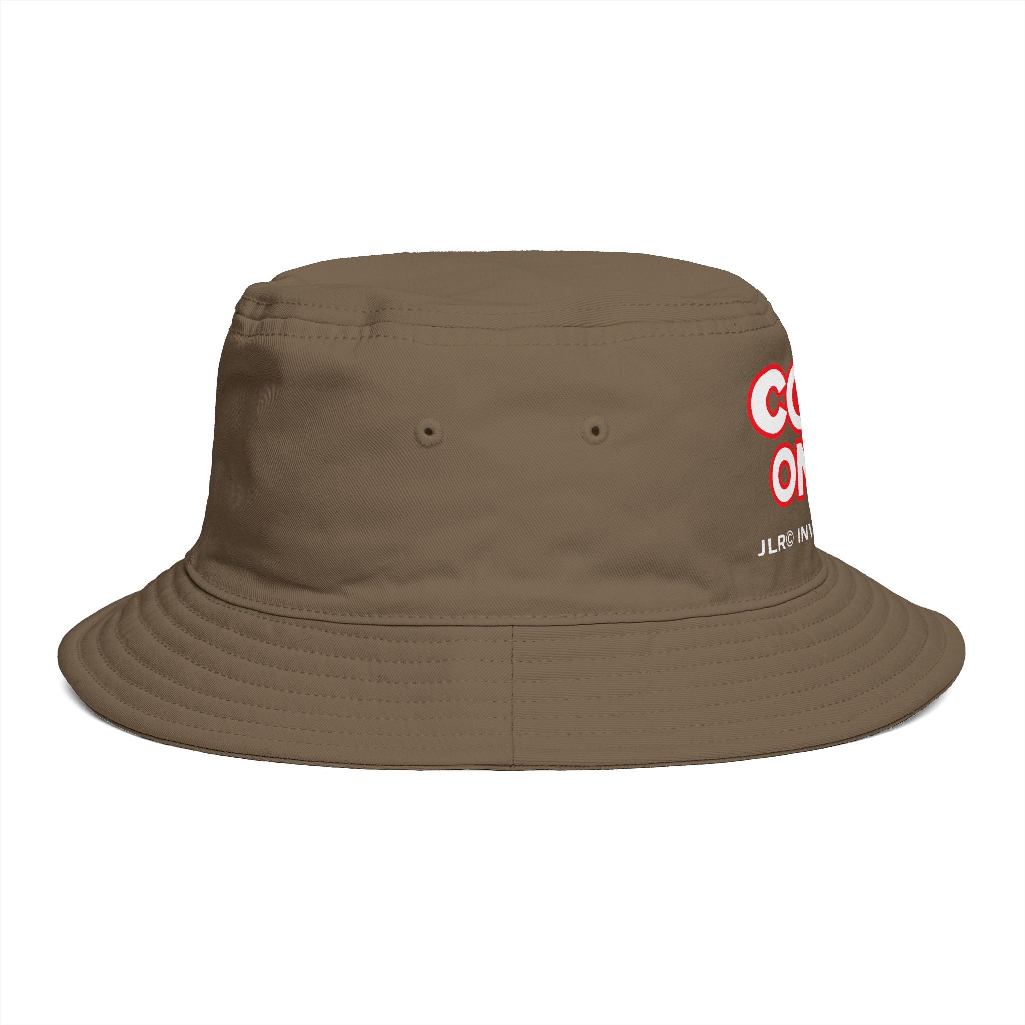 Bucket Hat — "COME ON IN! JLR© Investigates" Retro Investigative Logo