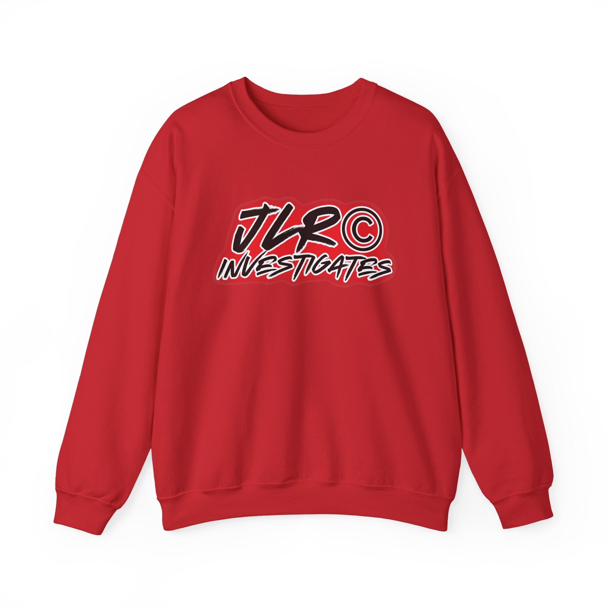 Crewneck Sweatshirt — JLR© Investigates Logo Pullover