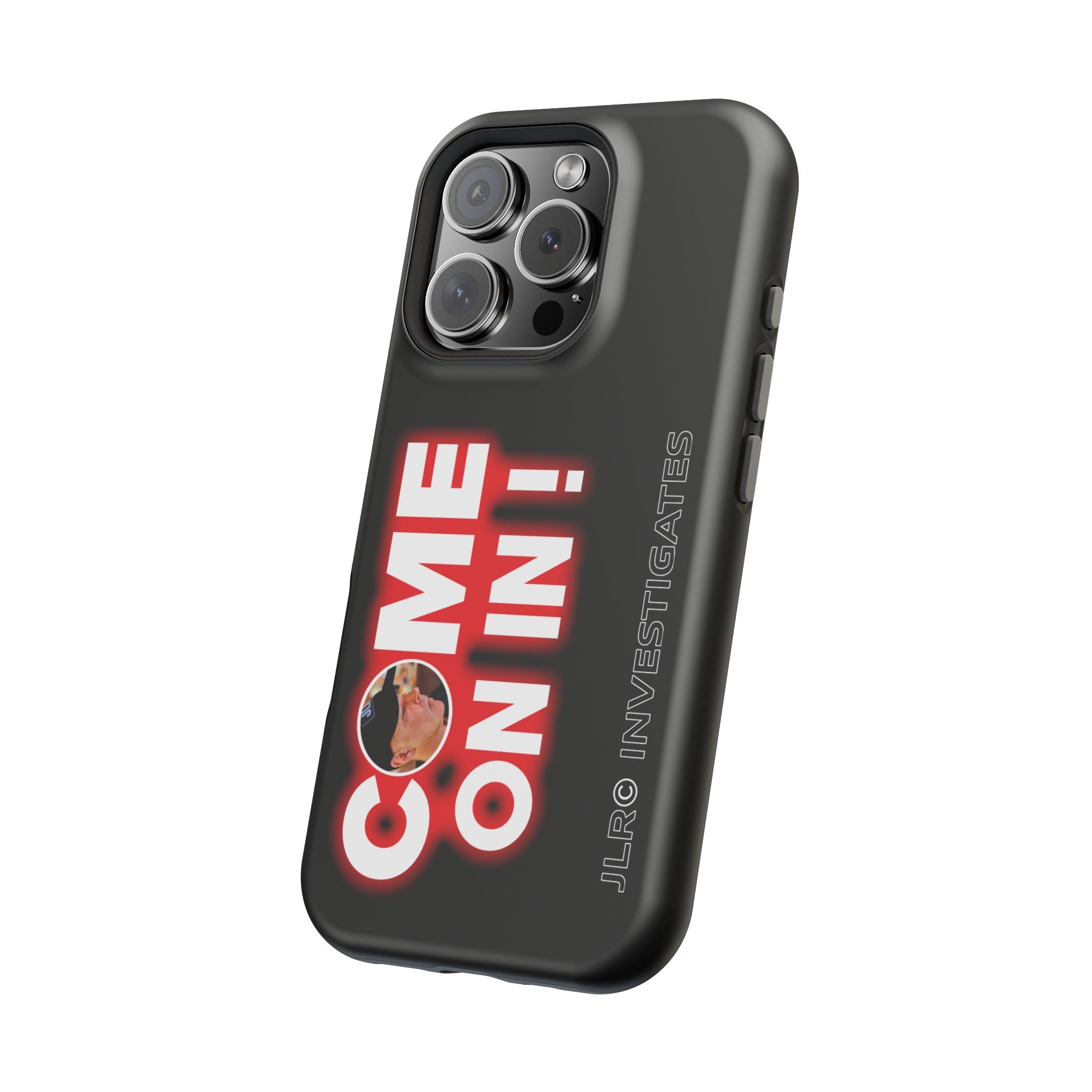 JLR© Investigates — "COME ON IN!" Magnetic Impact-Resistant Protective Case