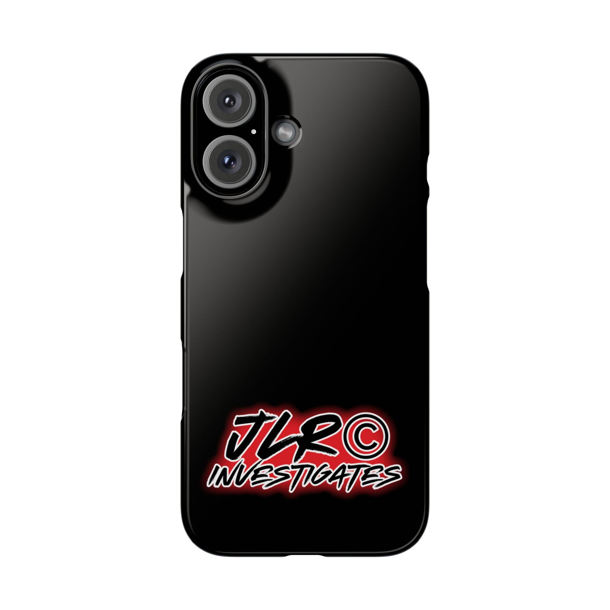 Slim Phone Case — JLR© Investigates Logo Protective Cover