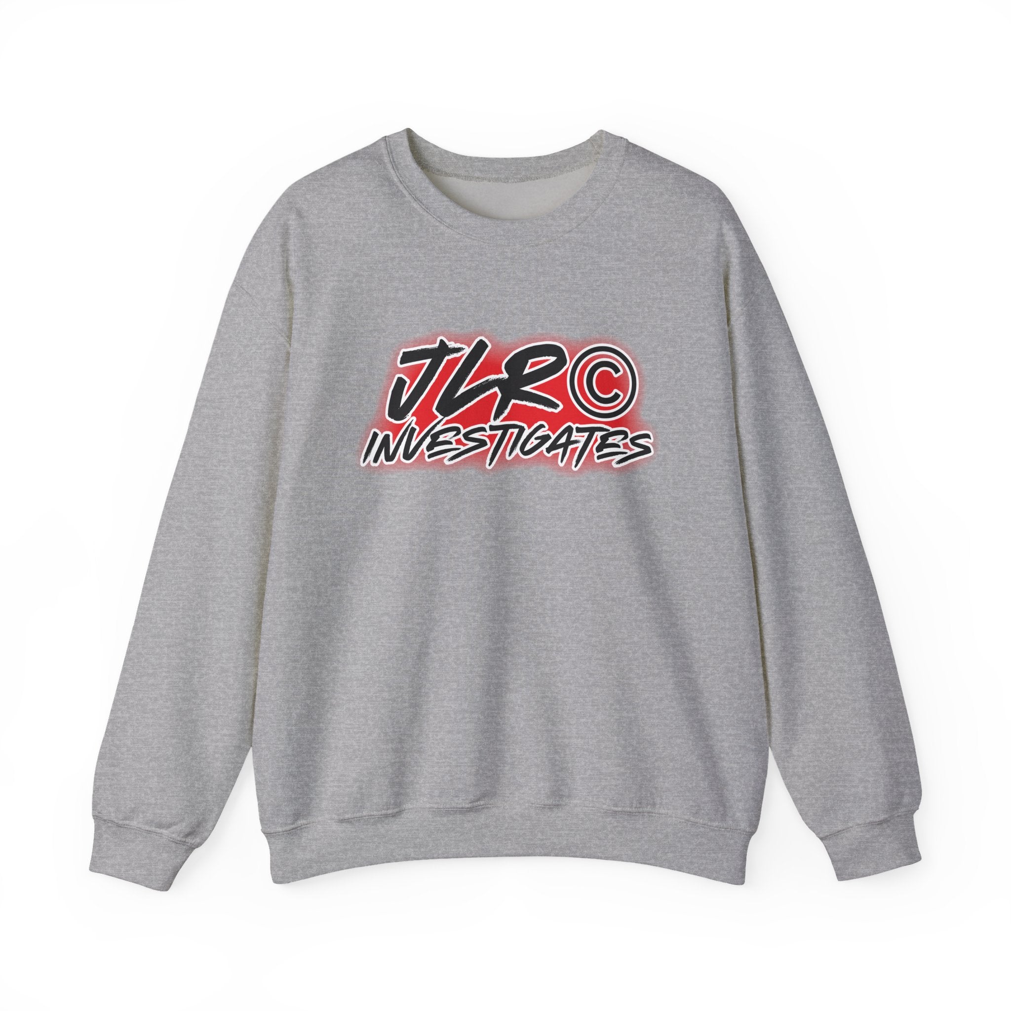 Crewneck Sweatshirt — JLR© Investigates Logo Pullover