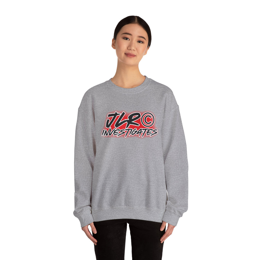 Crewneck Sweatshirt — JLR© Investigates Logo Pullover
