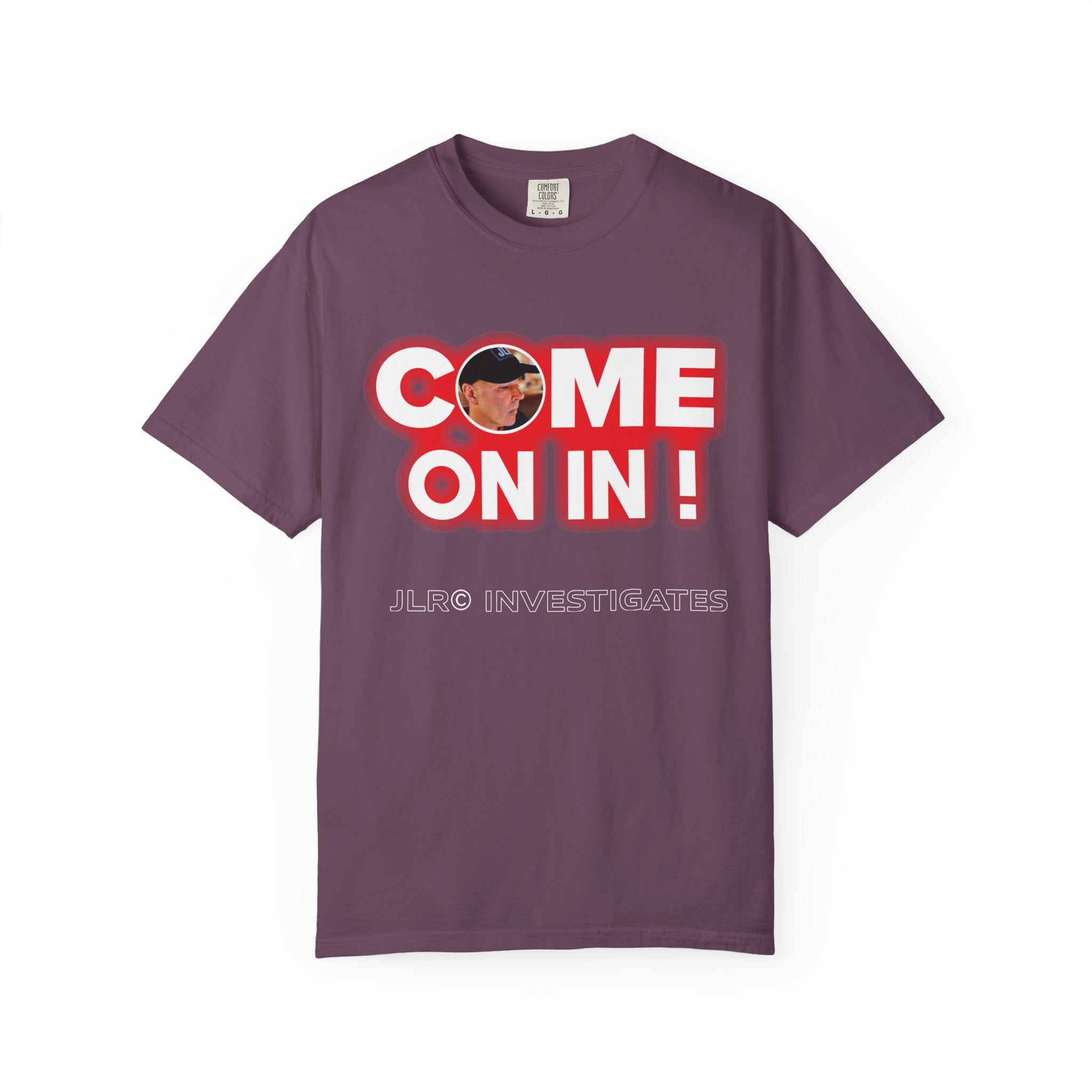 Come On In! JLR© Investigates Unisex Garment-Dyed T-shirt