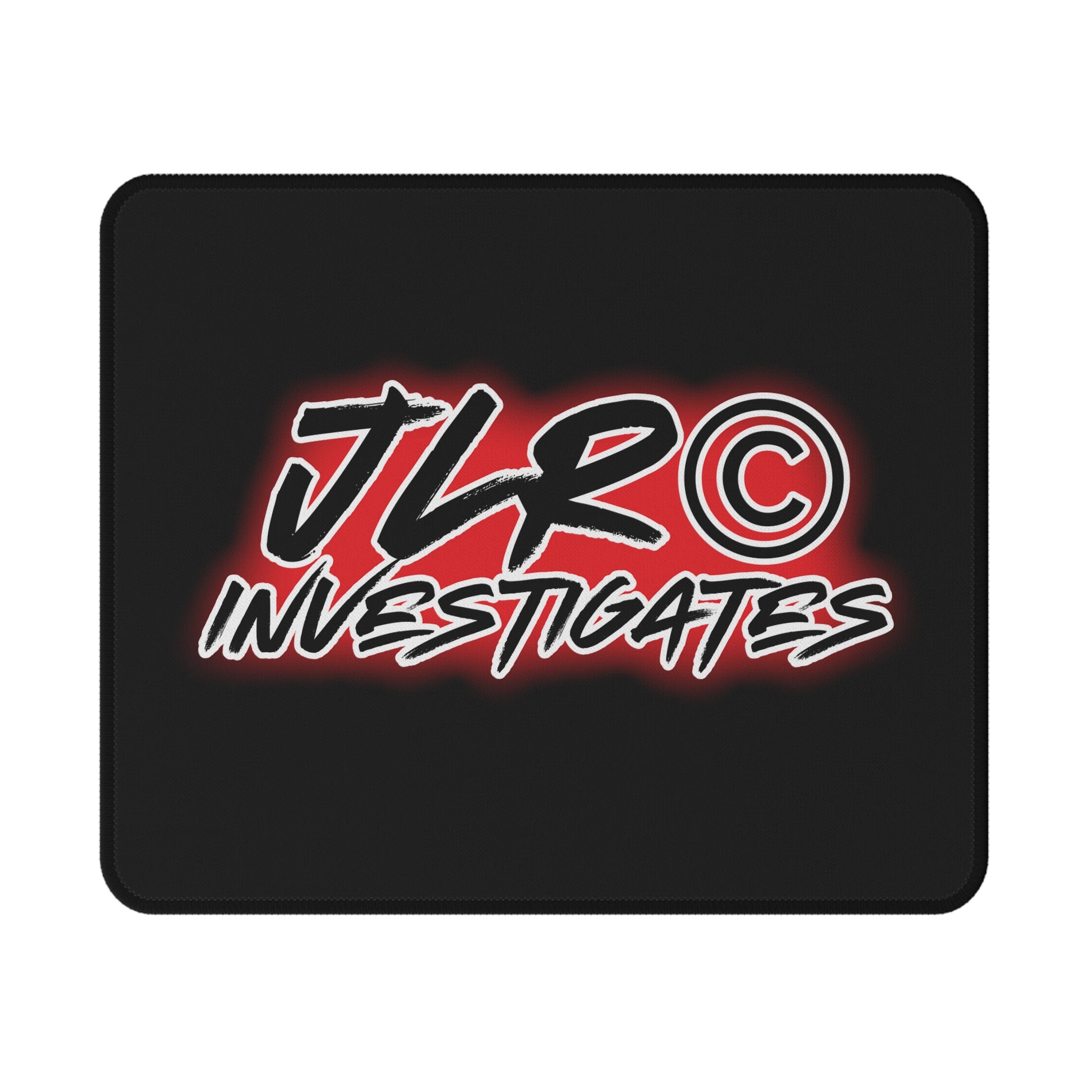 Gaming Mouse Pad — JLR© Investigates Logo Non‑Slip Desk Mat