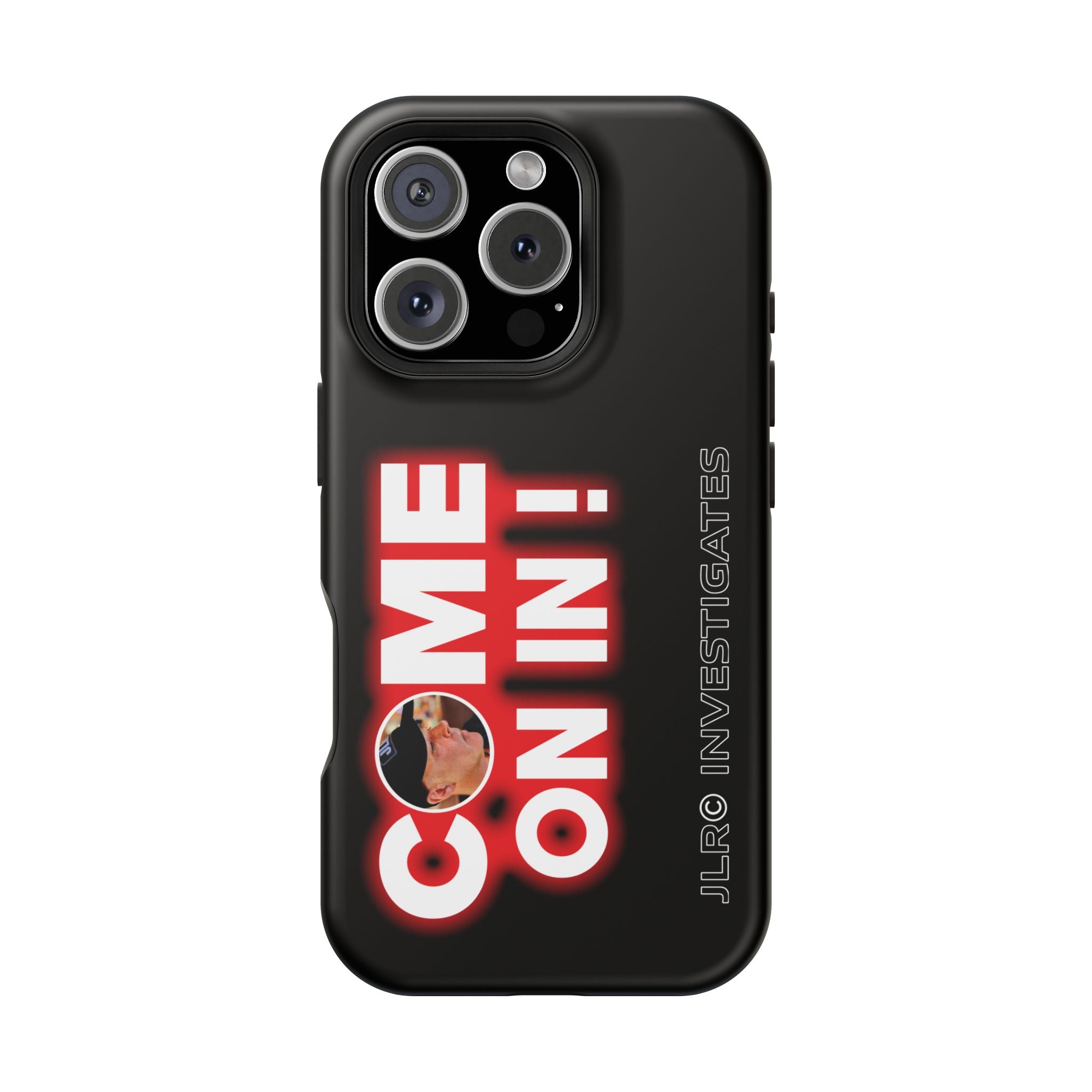 JLR© Investigates — "COME ON IN!" Magnetic Impact-Resistant Protective Case