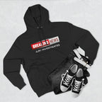 Breaking News Hoodie — "JLR© Investigates" Graphic Pullover