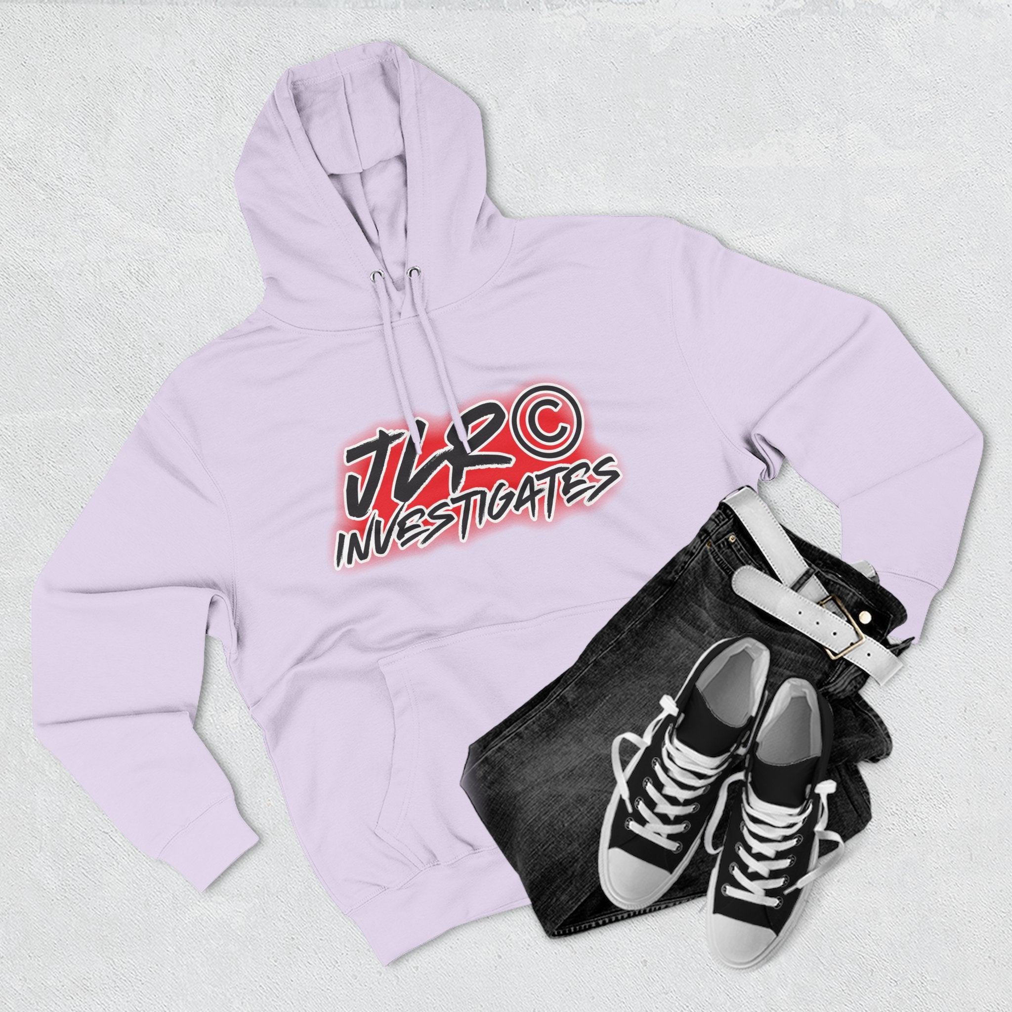Investigates Logo Hoodie — JLR© Streetwear Pullover