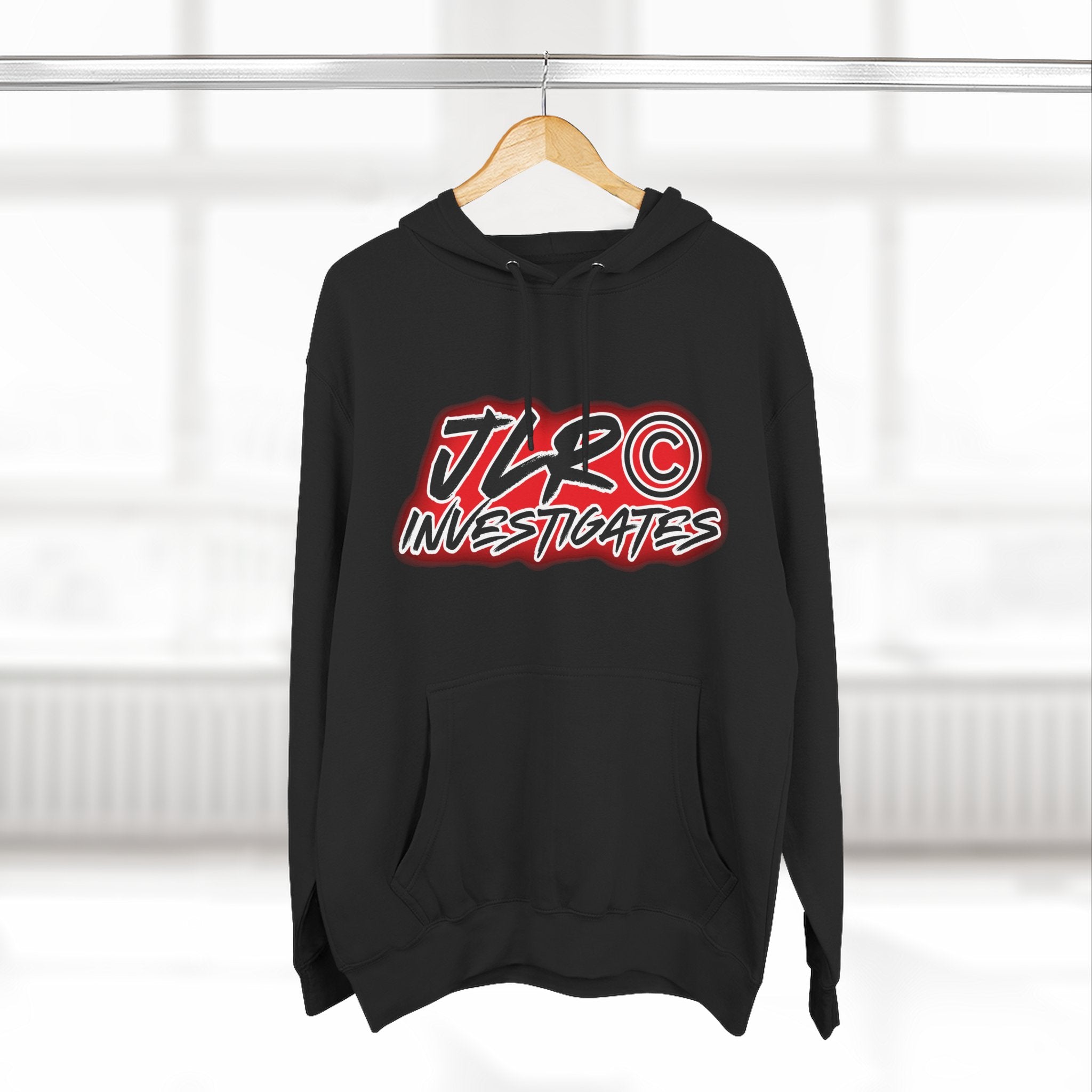 Investigates Logo Hoodie — JLR© Streetwear Pullover