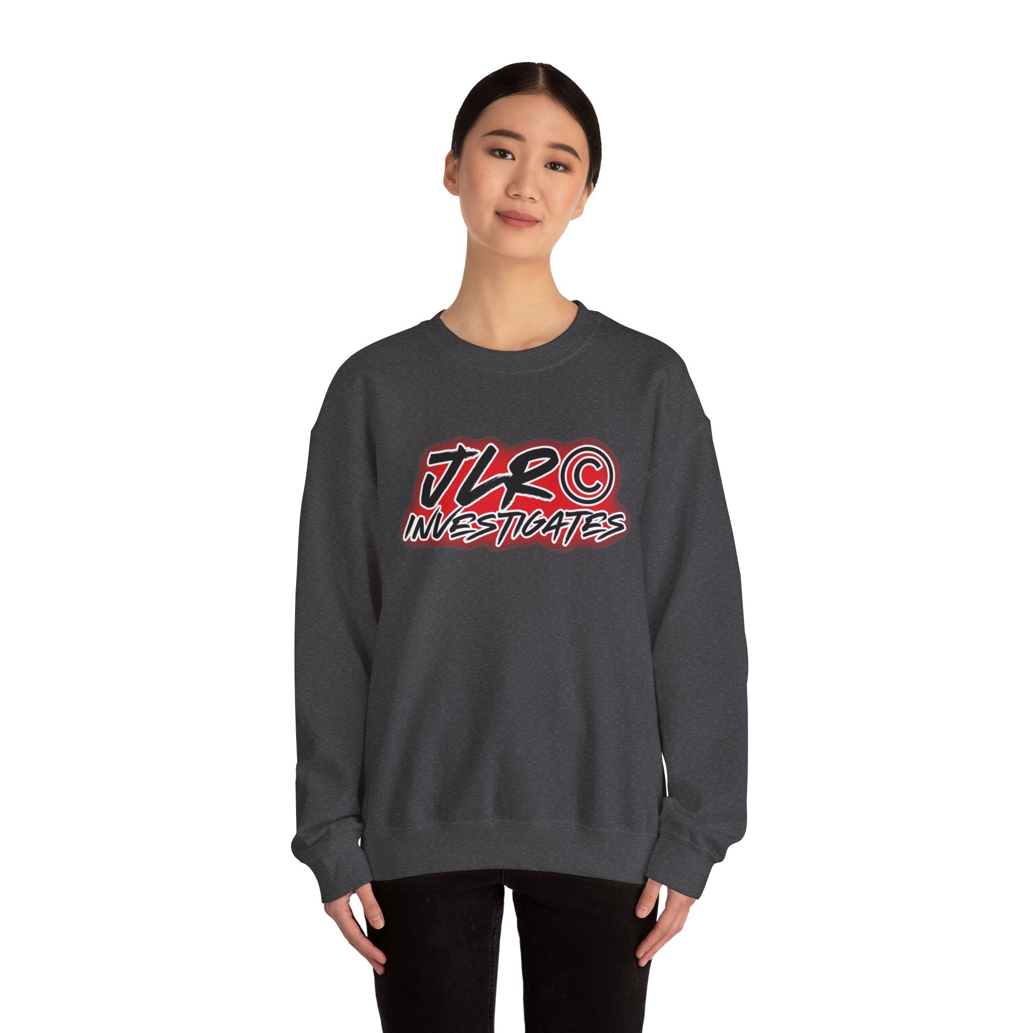 Crewneck Sweatshirt — JLR© Investigates Logo Pullover