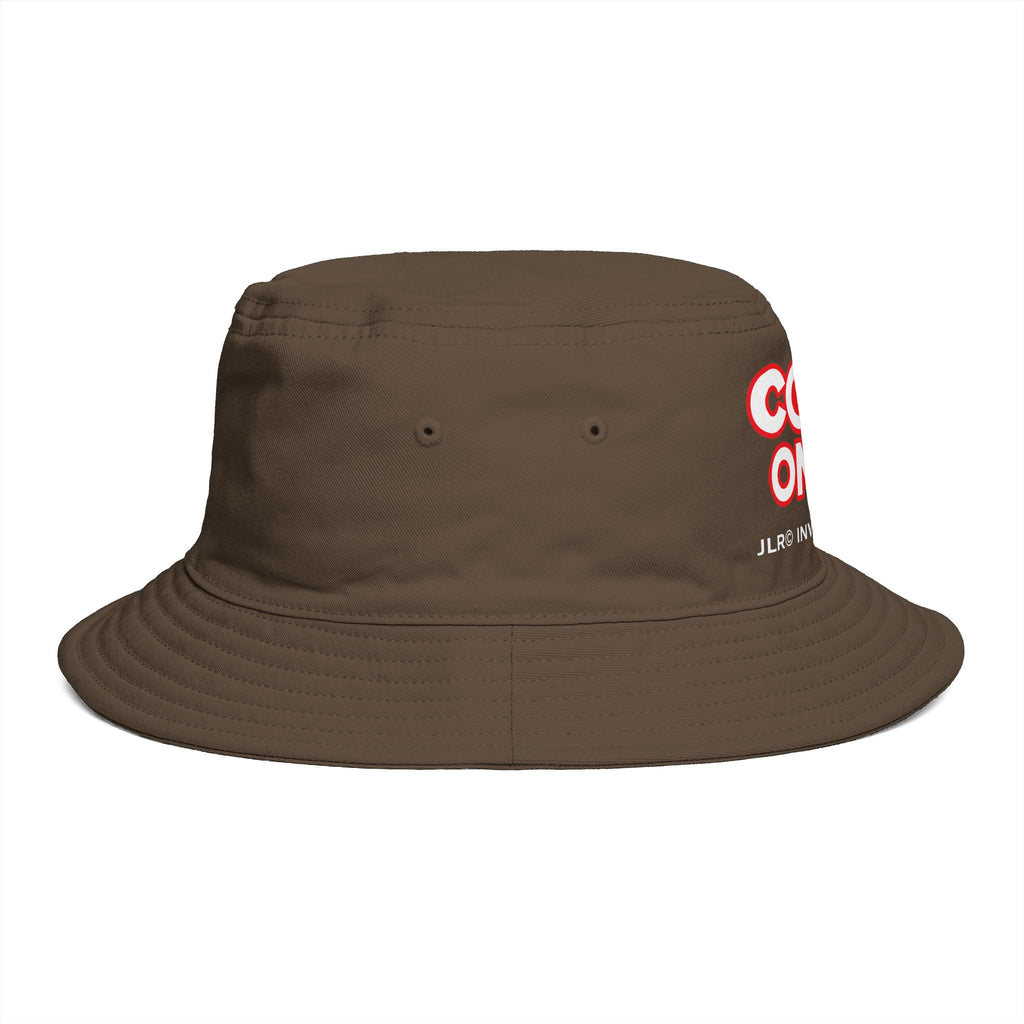Bucket Hat — "COME ON IN! JLR© Investigates" Retro Investigative Logo