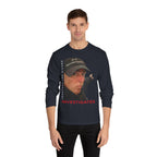 Investigates Long Sleeve Tee — Jonathan Lee Riches Investigator Portrait