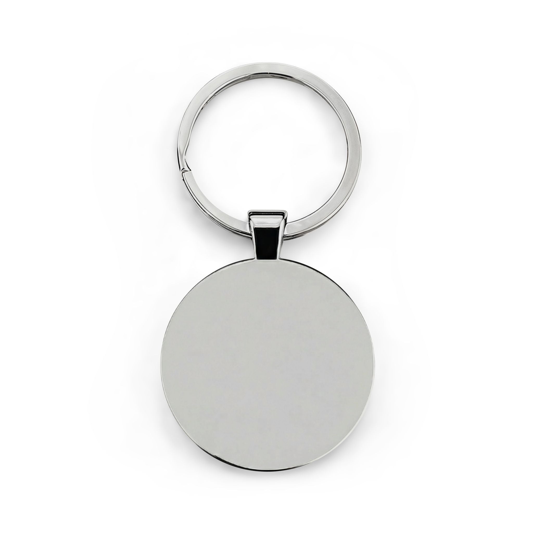 back side of Whackadoodle Wednesday stainless steel key chain