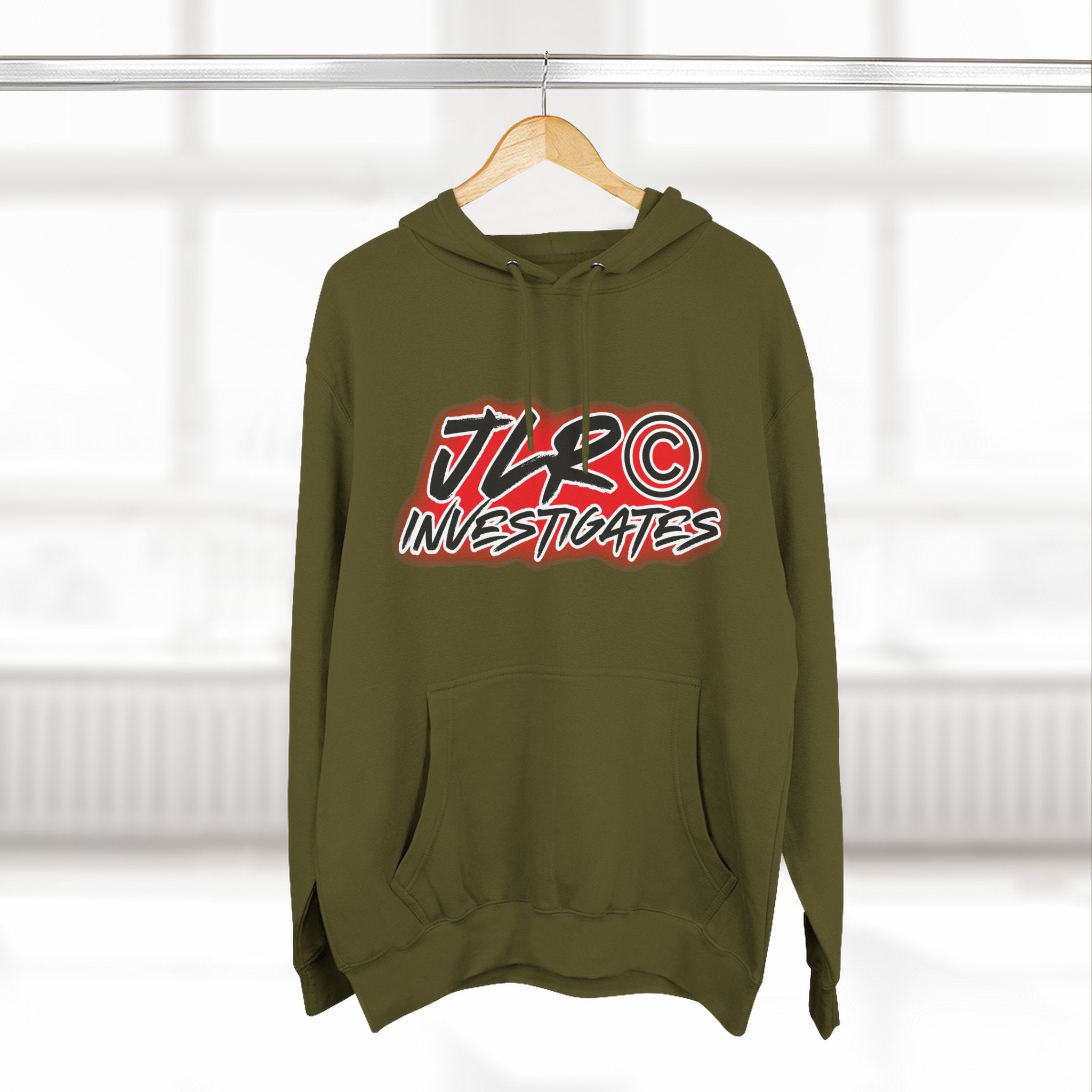 Investigates Logo Hoodie — JLR© Streetwear Pullover