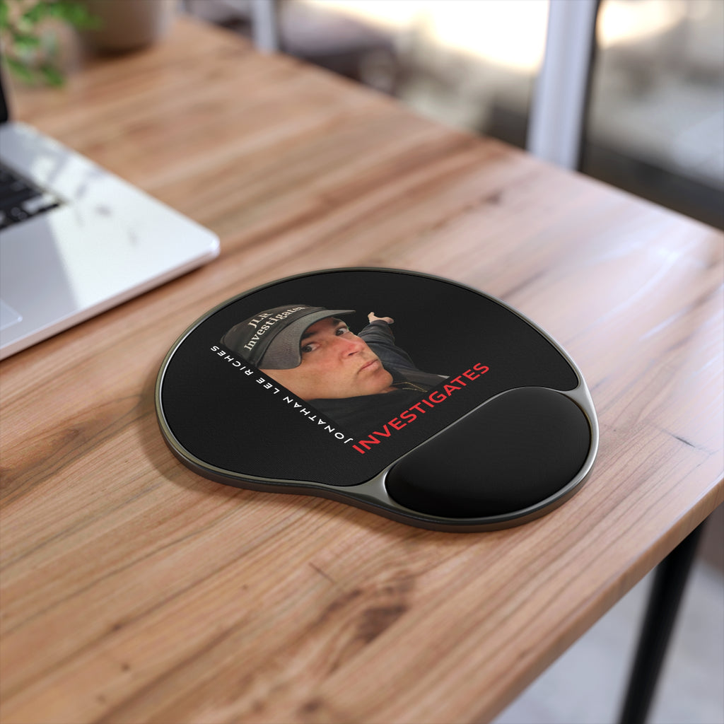 Investigates Mouse Pad with Wrist Rest — Jonathan Lee Riches Design