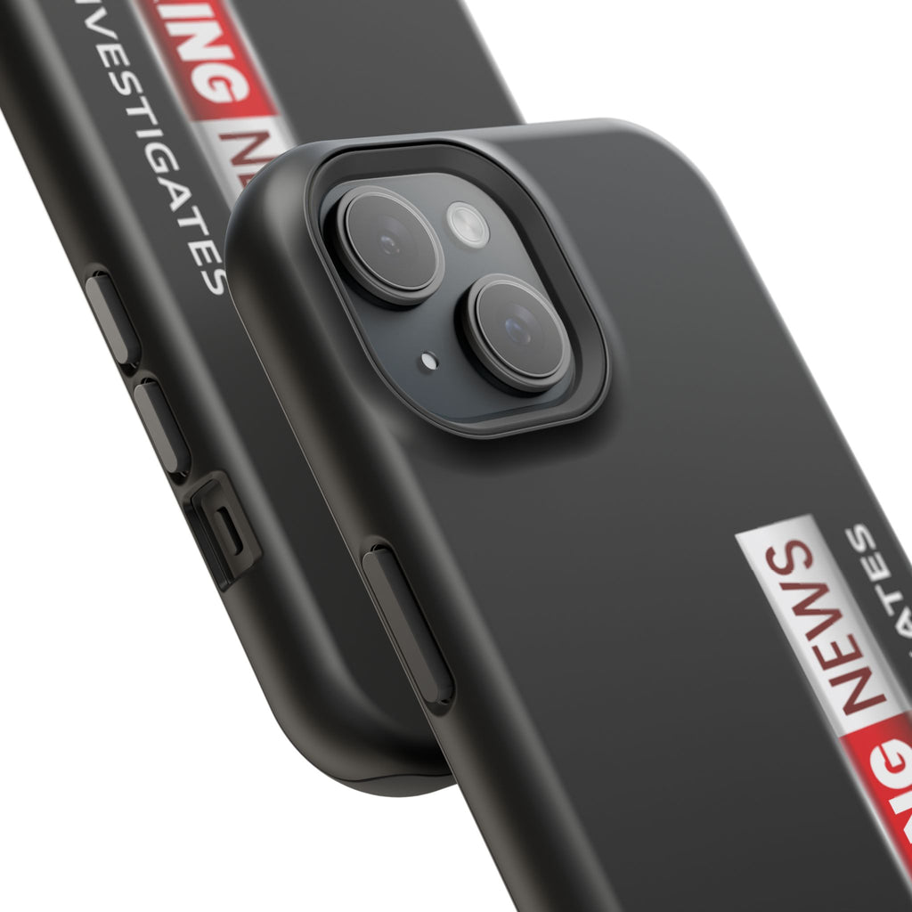 Phone Case — "BREAKING NEWS JLR© Investigates" Magnetic Impact-Resistant Protective Case
