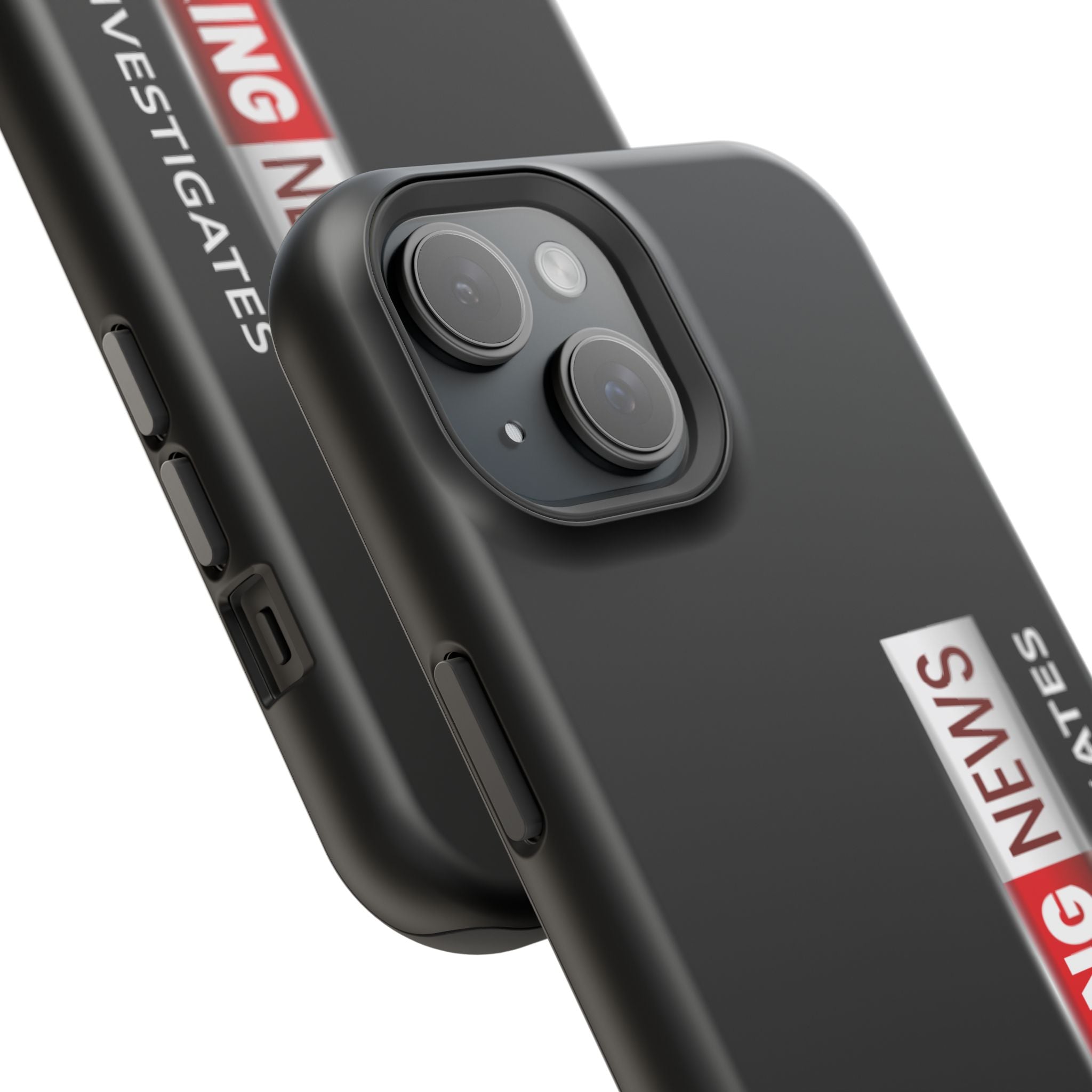 Phone Case — "BREAKING NEWS JLR© Investigates" Magnetic Impact-Resistant Protective Case