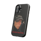 Phone Case — 'JLR© Investigates' Magnetic Impact-Resistant Case with Jonathan Lee Riches Portrait