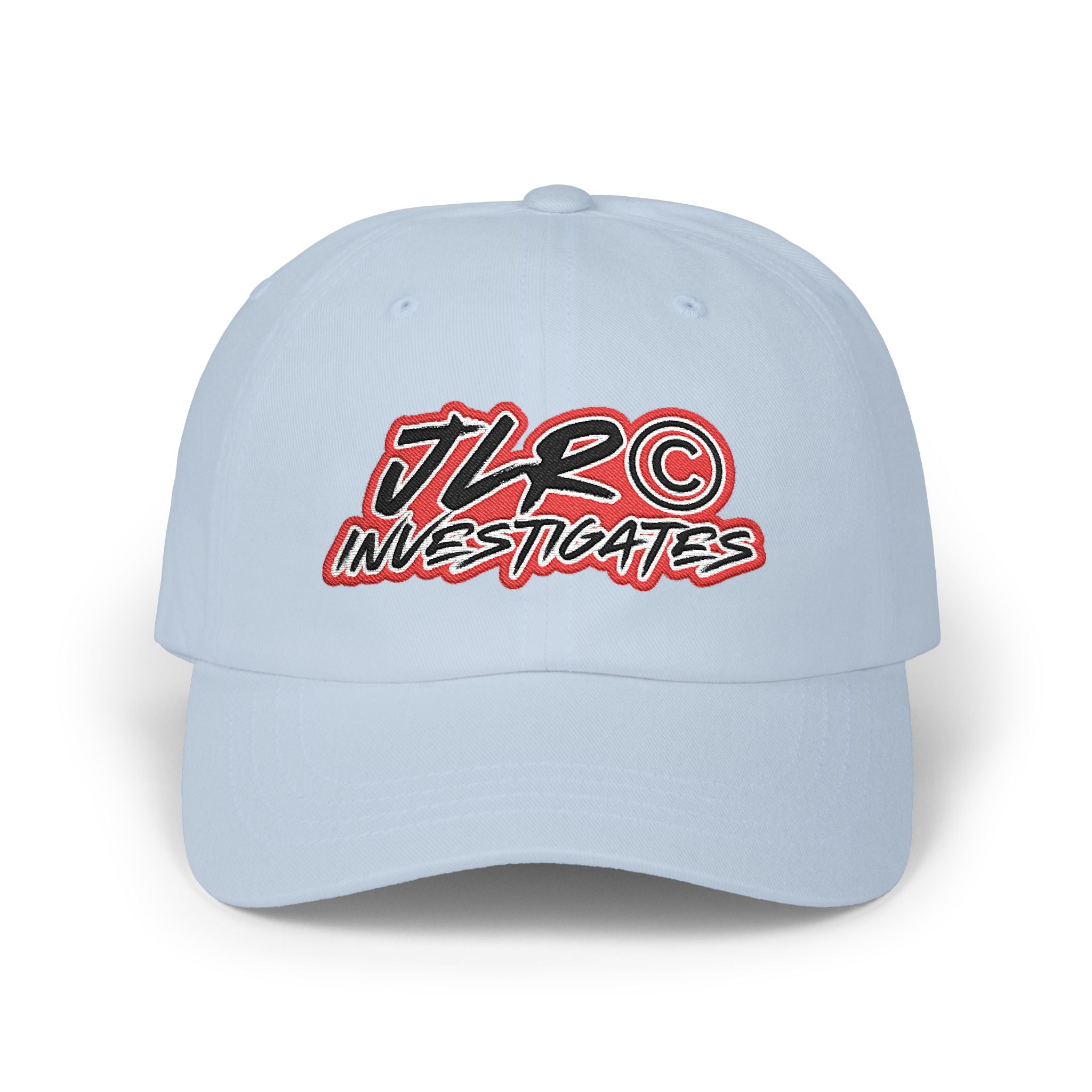 Dad Cap — JLR© Investigates Embroidered Logo Hat