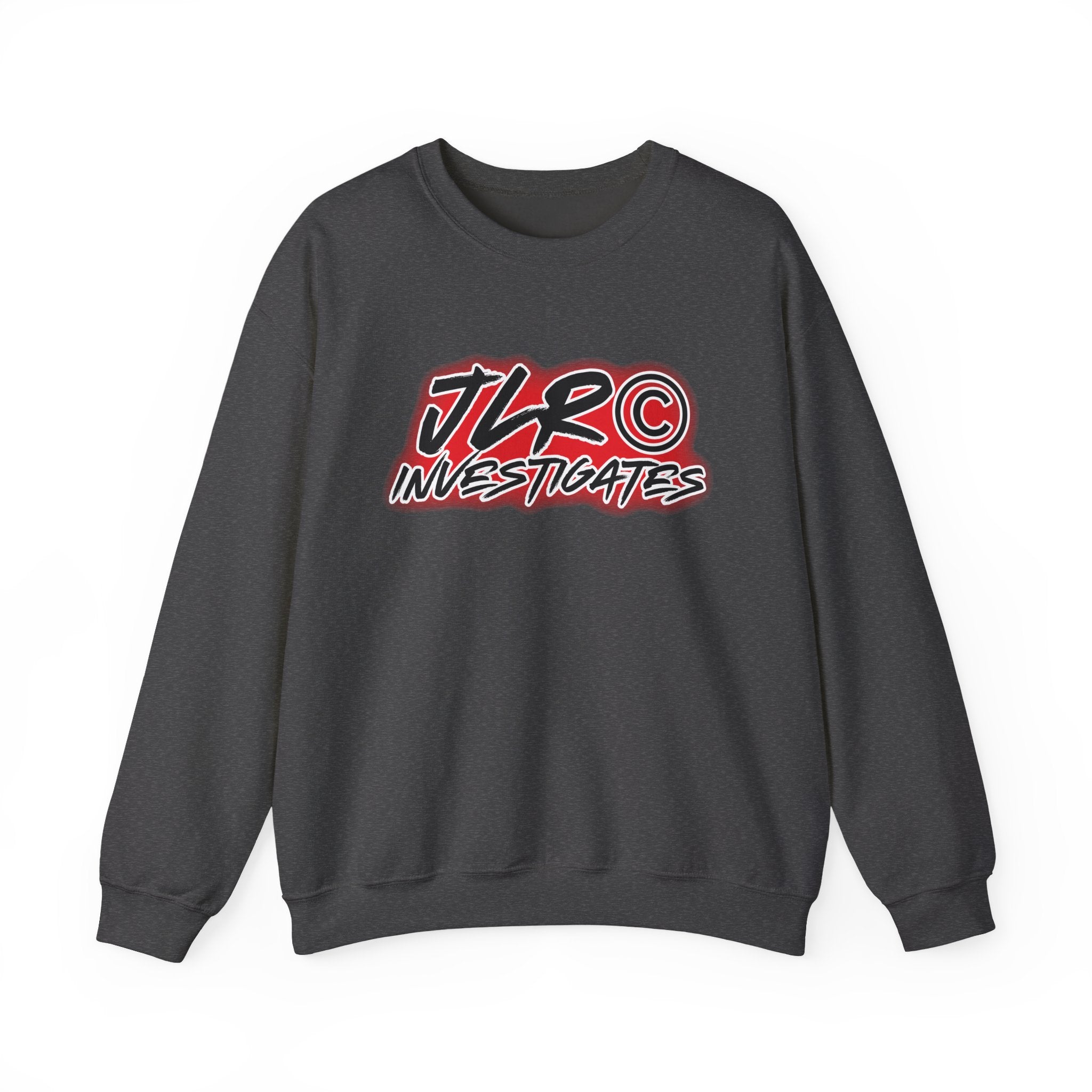 Crewneck Sweatshirt — JLR© Investigates Logo Pullover