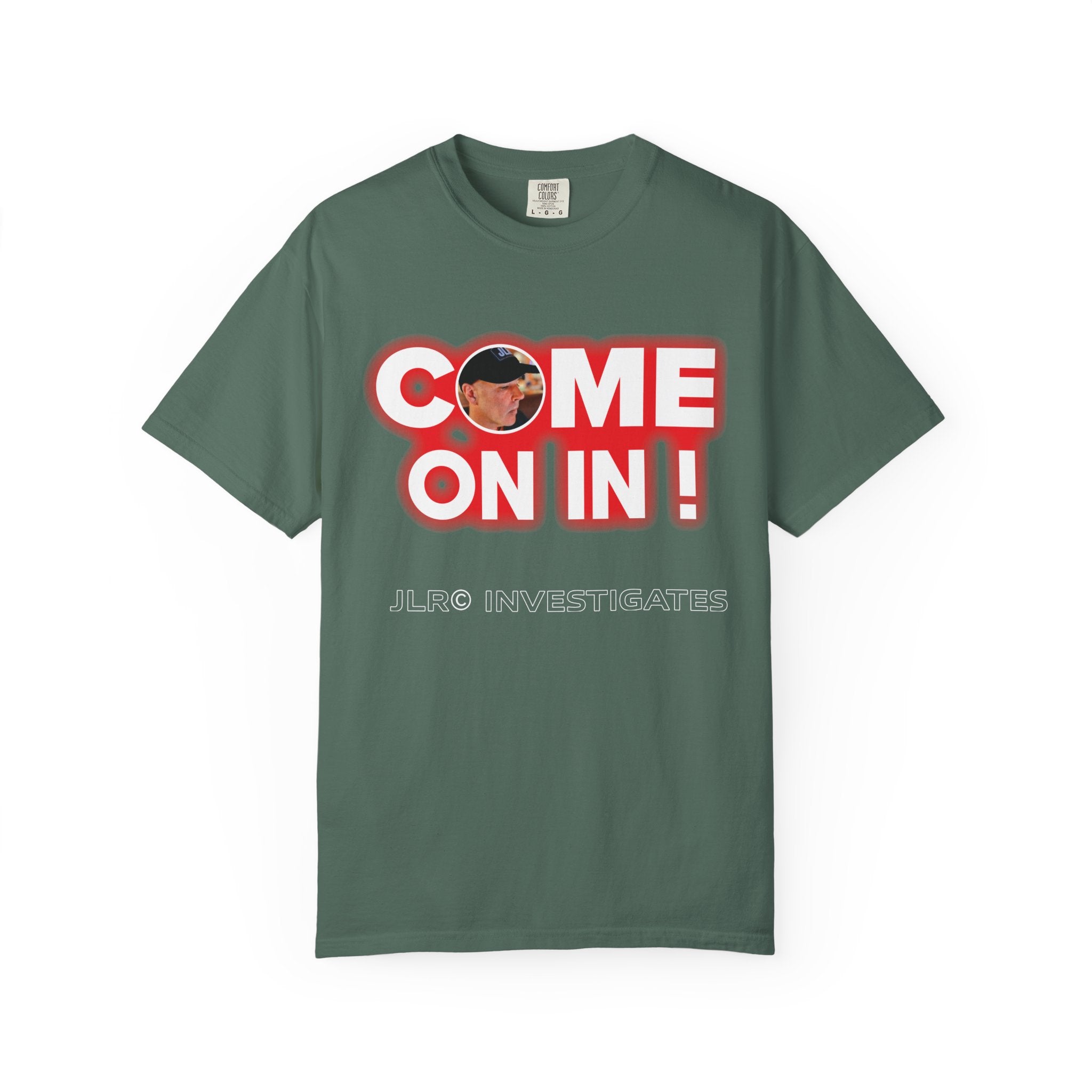 Come On In! JLR© Investigates Unisex Garment-Dyed T-shirt