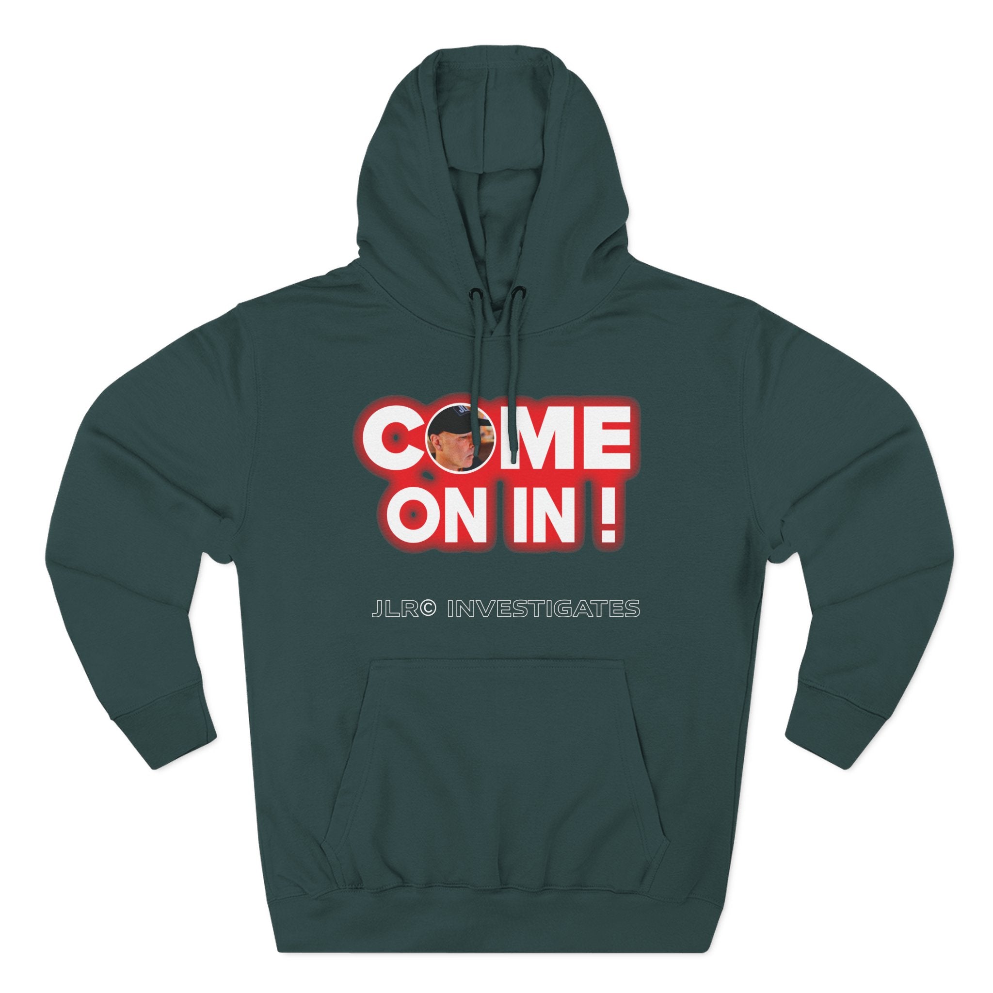 Come On In! JLR© Investigates Three-Panel Fleece Hoodie