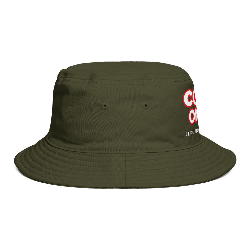 Bucket Hat — "COME ON IN! JLR© Investigates" Retro Investigative Logo
