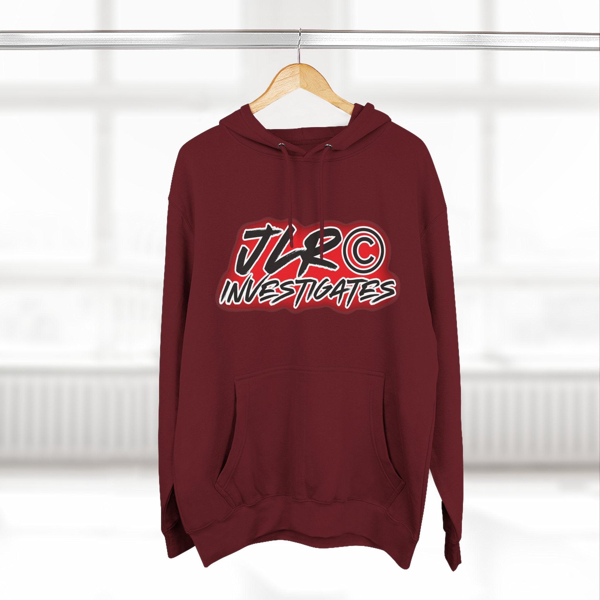Investigates Logo Hoodie — JLR© Streetwear Pullover