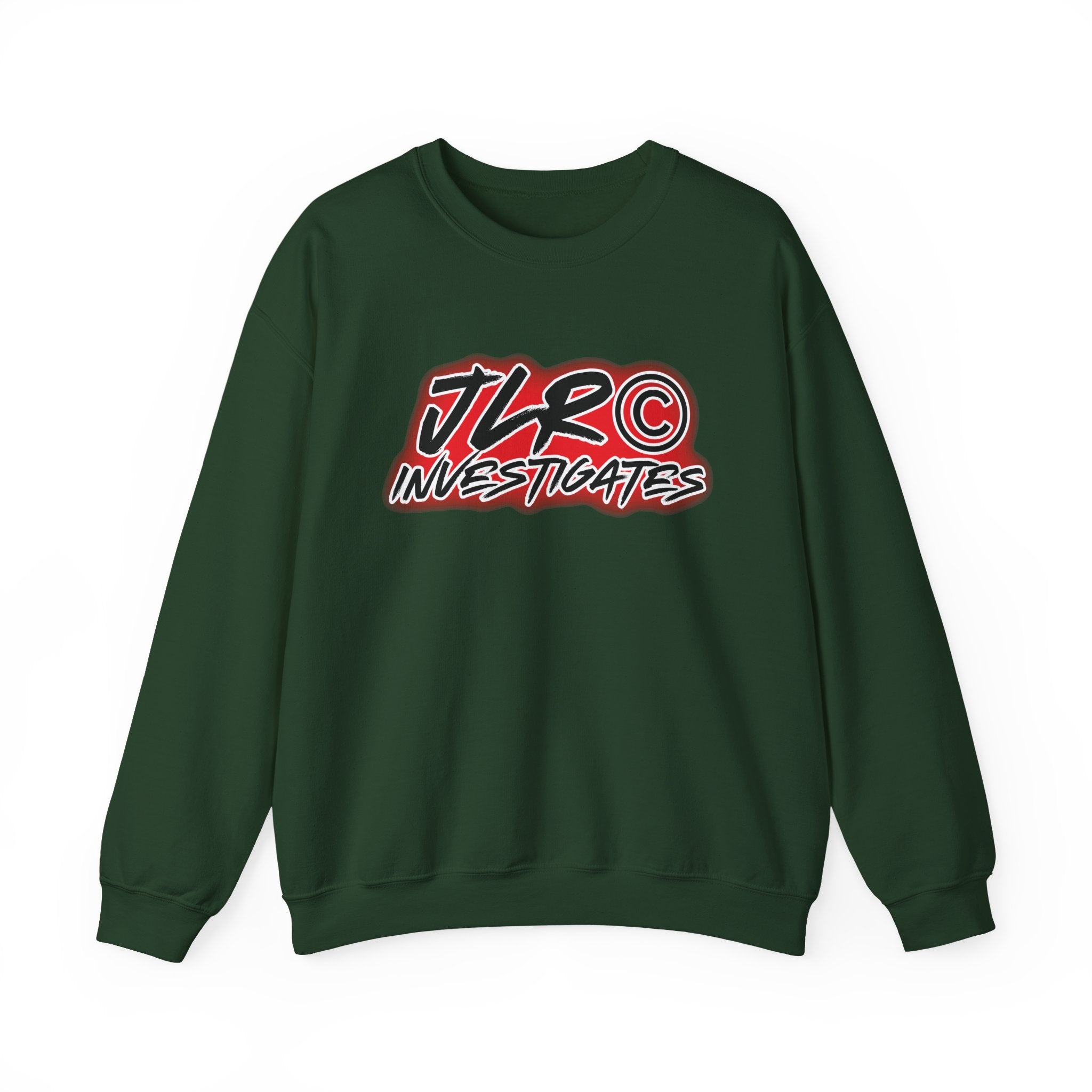Crewneck Sweatshirt — JLR© Investigates Logo Pullover