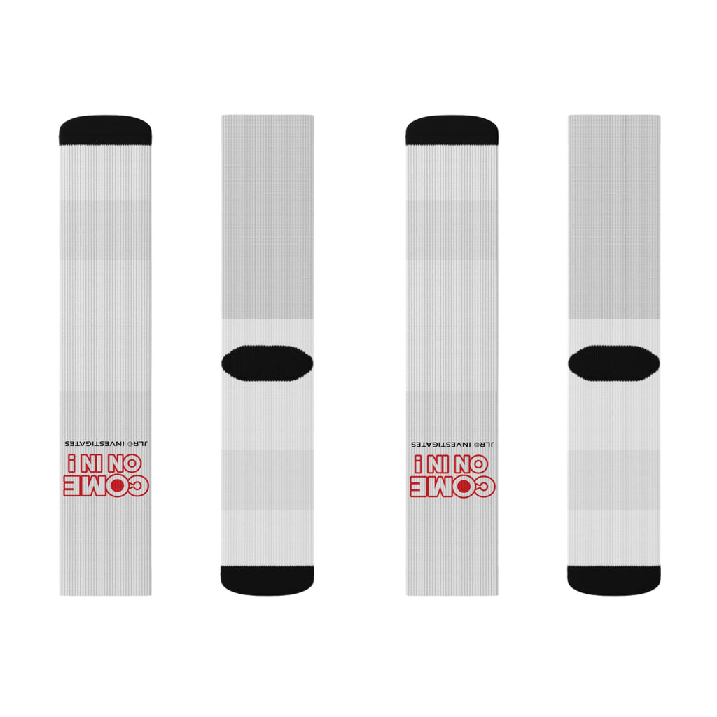 Come On In! JLR© Investigates Sublimation Socks