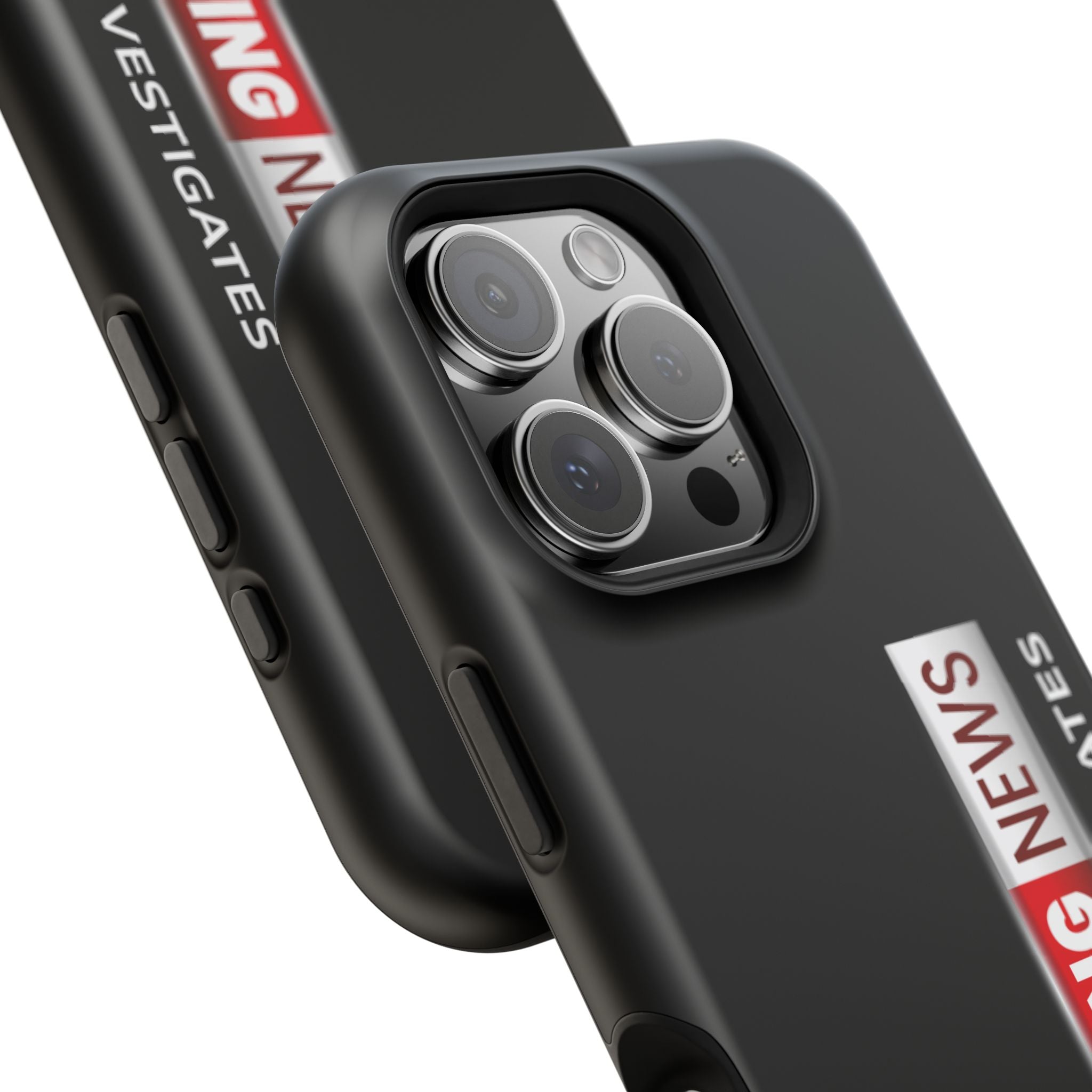 Phone Case — "BREAKING NEWS JLR© Investigates" Magnetic Impact-Resistant Protective Case