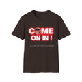Come On In! JLR© Investigates Unisex Softstyle T-Shirt