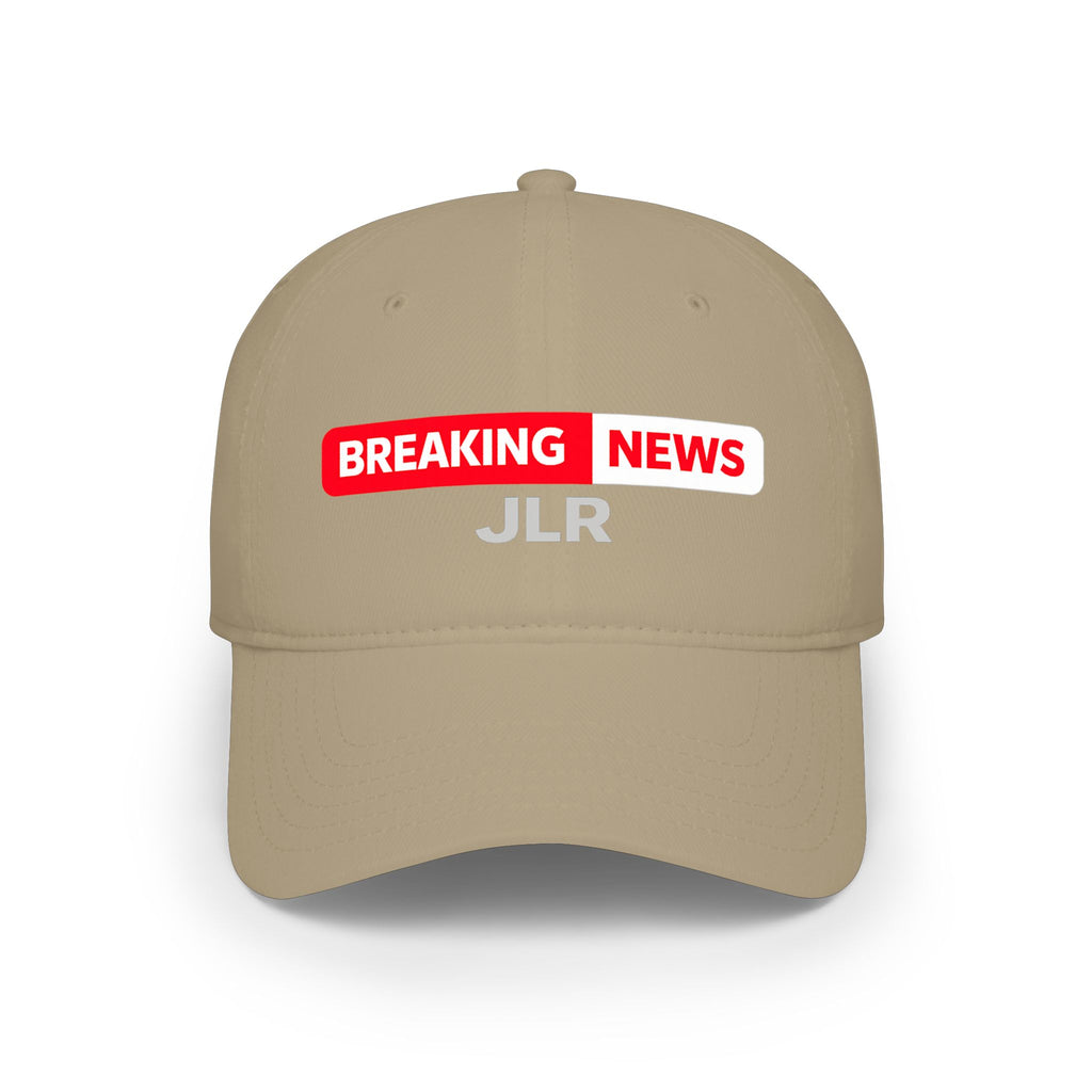 Breaking News! JLR© Investigates Baseball Hat in khaki — front view