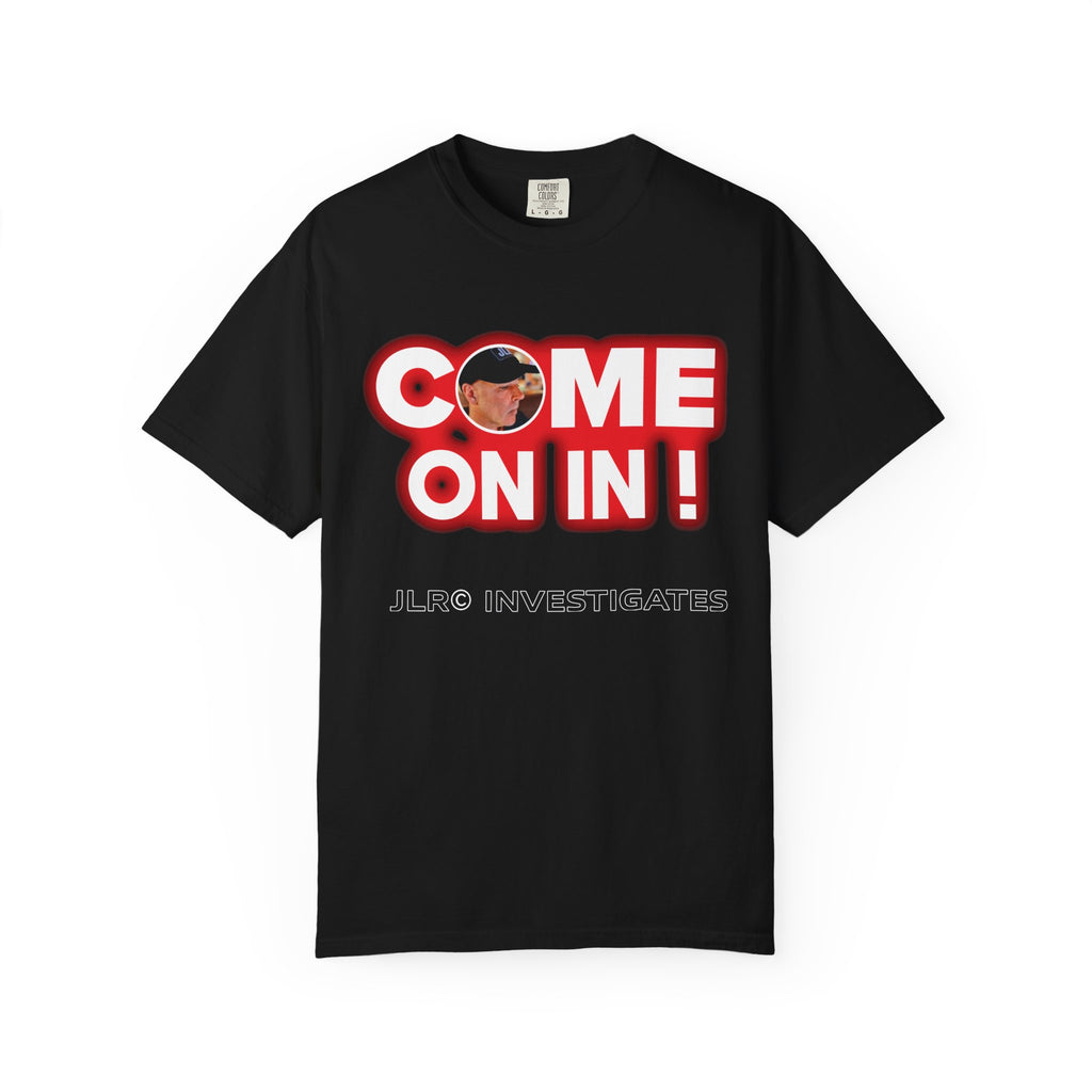 Come On In! JLR© Investigates Unisex Garment-Dyed T-shirt