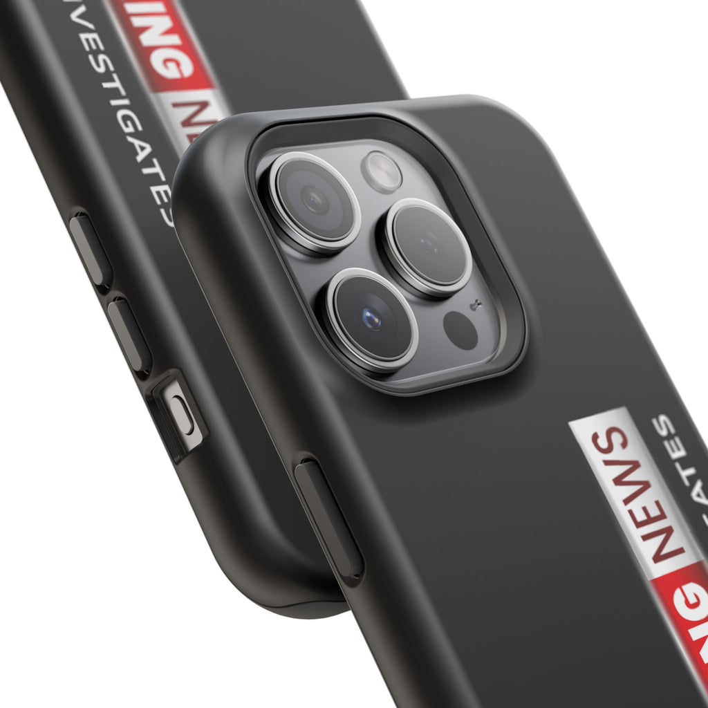 Phone Case — "BREAKING NEWS JLR© Investigates" Magnetic Impact-Resistant Protective Case