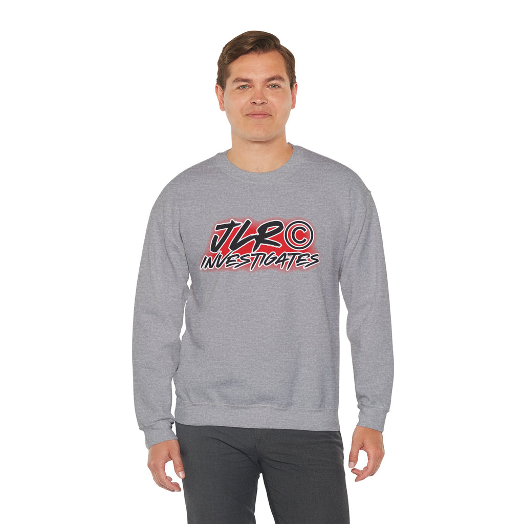 Crewneck Sweatshirt — JLR© Investigates Logo Pullover