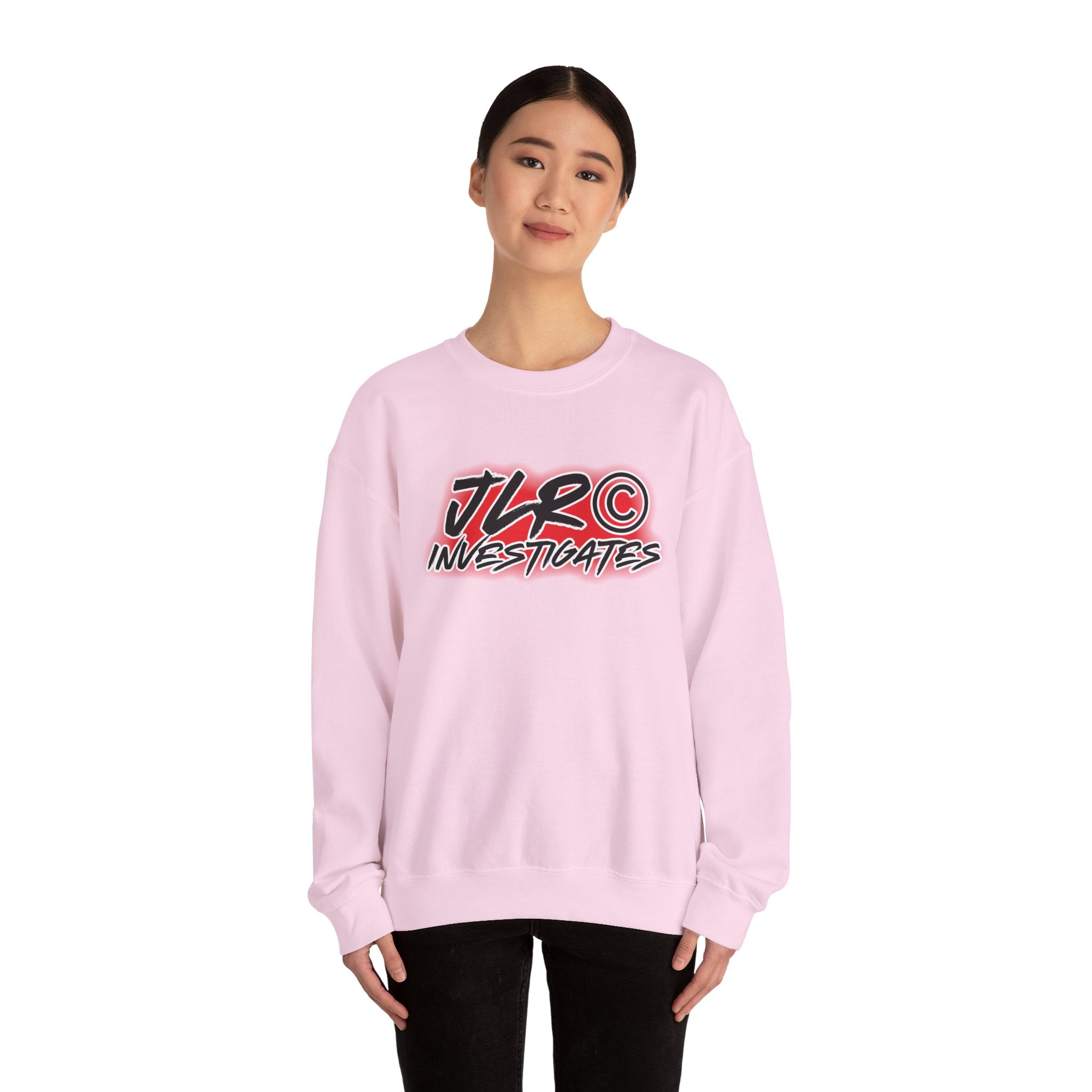 Crewneck Sweatshirt — JLR© Investigates Logo Pullover