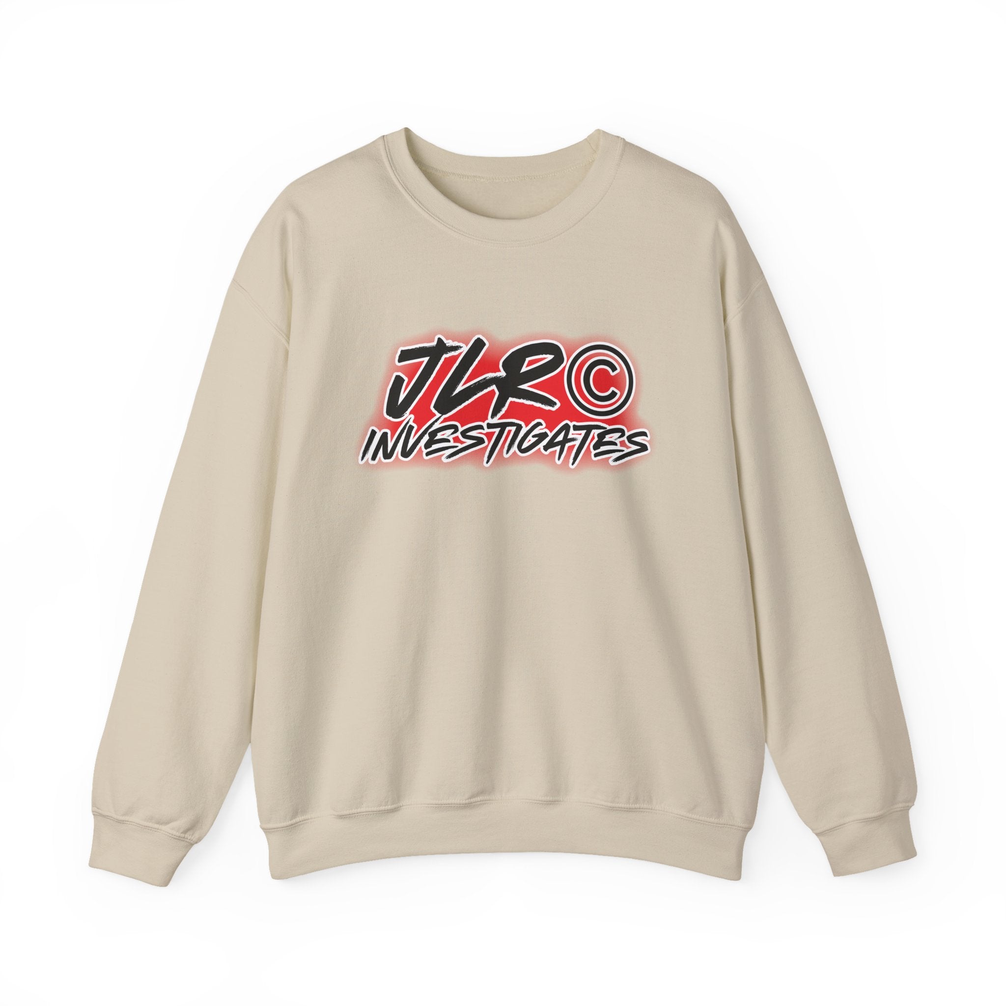 Crewneck Sweatshirt — JLR© Investigates Logo Pullover