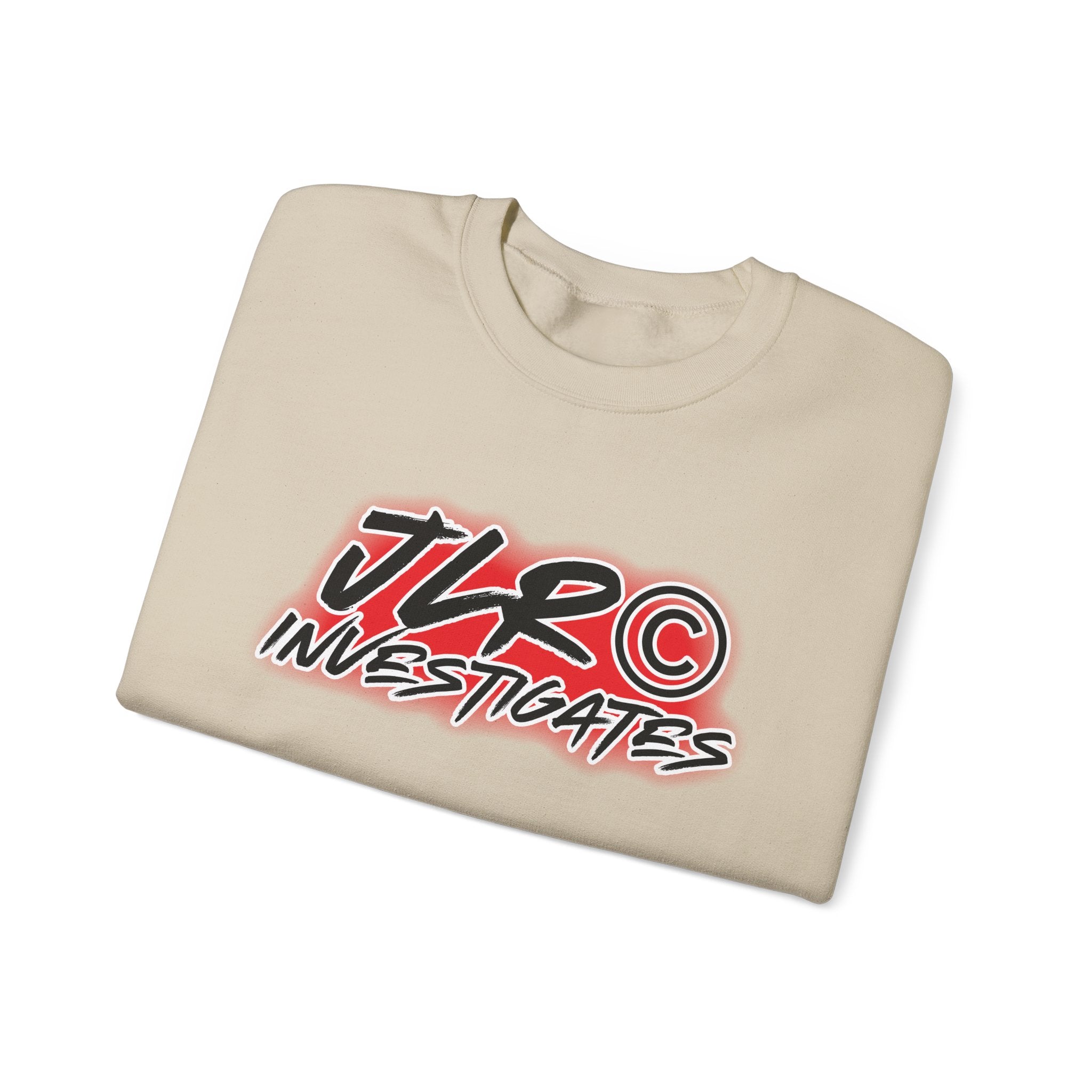 Crewneck Sweatshirt — JLR© Investigates Logo Pullover