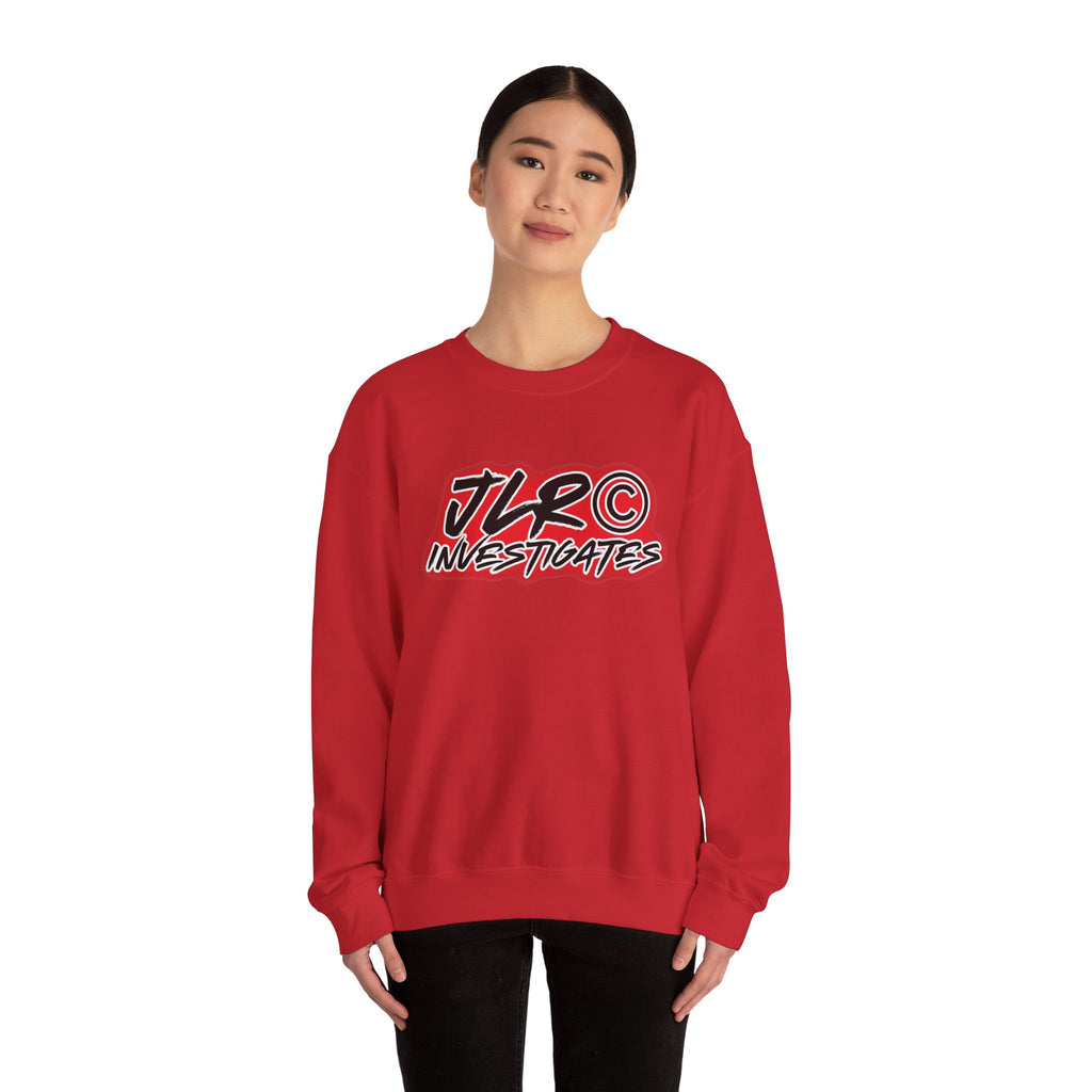 Crewneck Sweatshirt — JLR© Investigates Logo Pullover