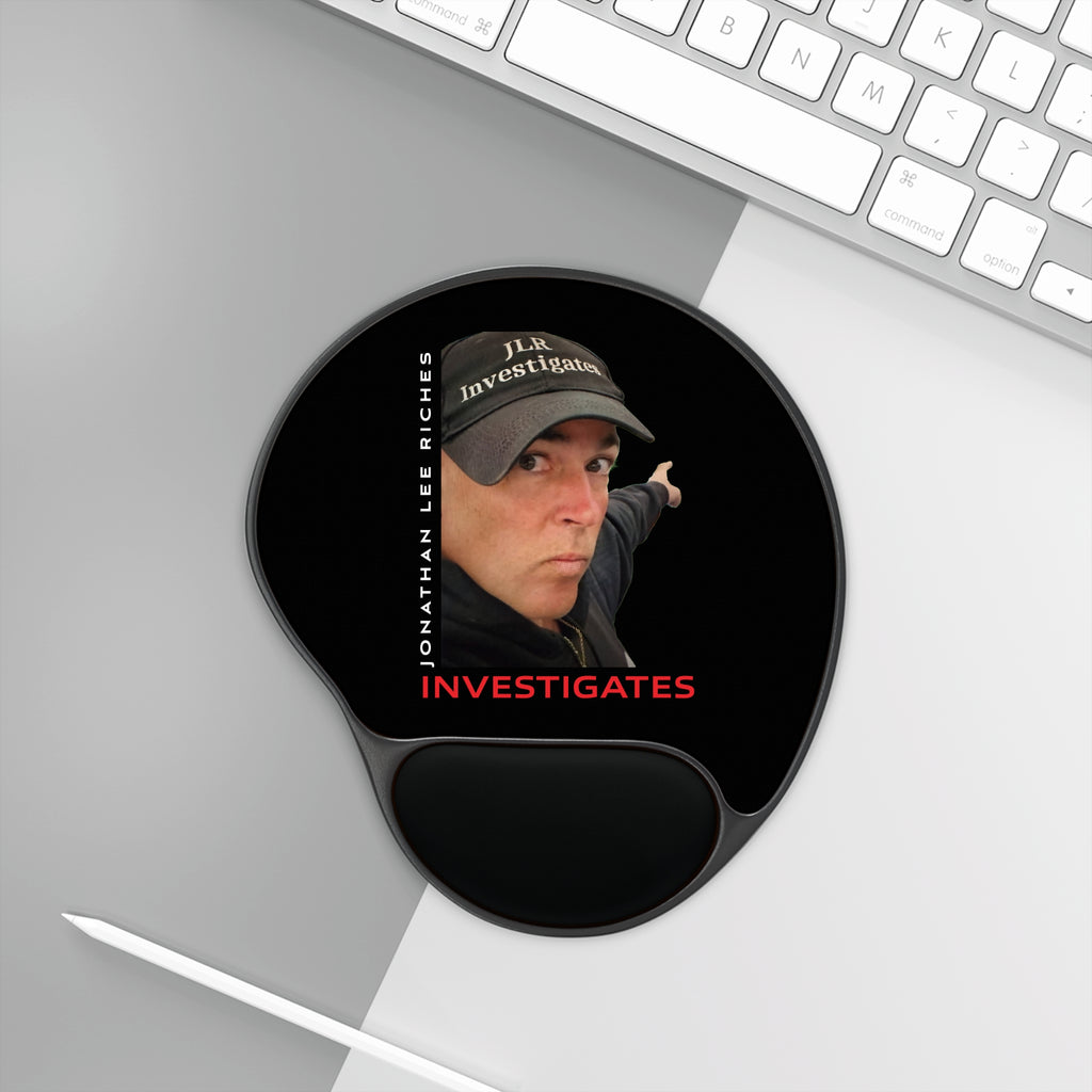 Investigates Mouse Pad with Wrist Rest — Jonathan Lee Riches Design