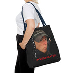 Jonathan Lee Riches Investigates Tote Bag — Investigative Podcast Host Photo Tote