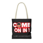 Come On In! Tote Bag — JLR© Investigates