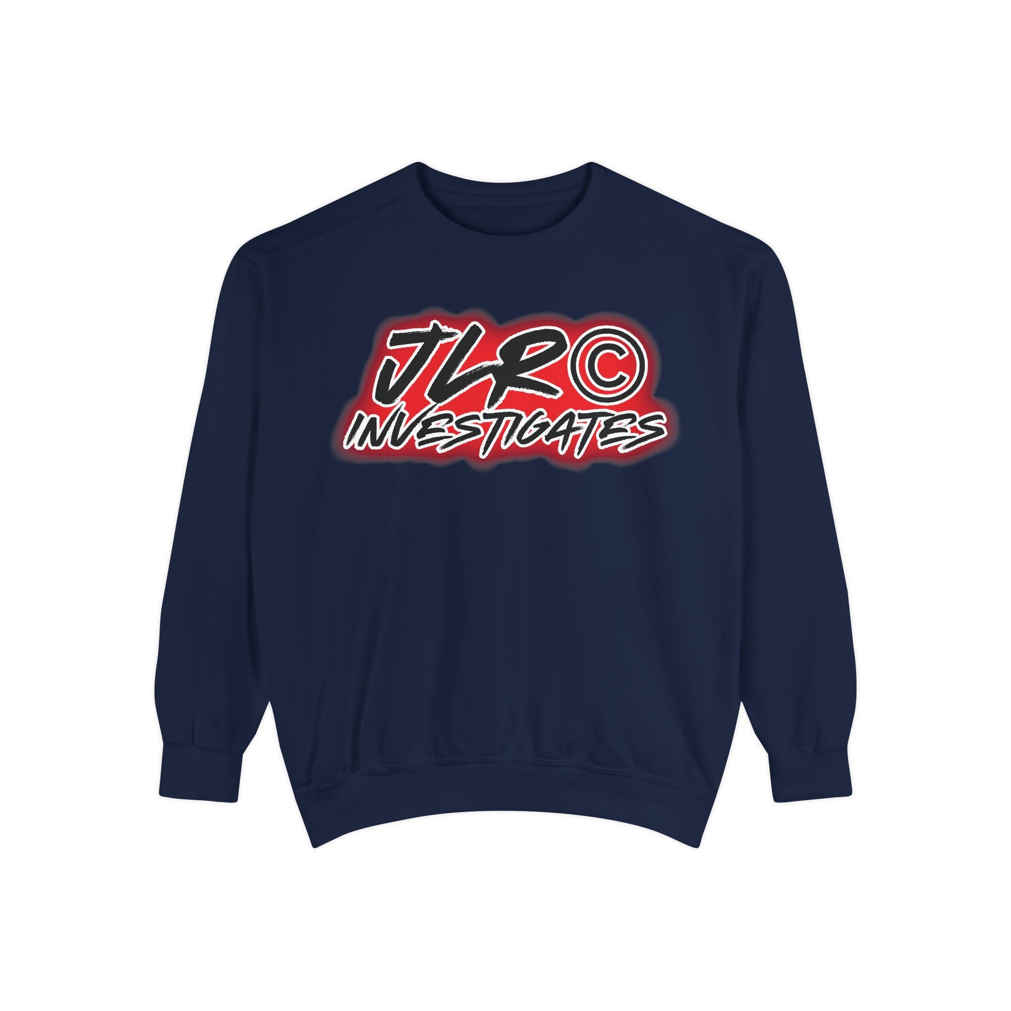 Sweatshirt — JLR© Investigates Graphic Crewneck